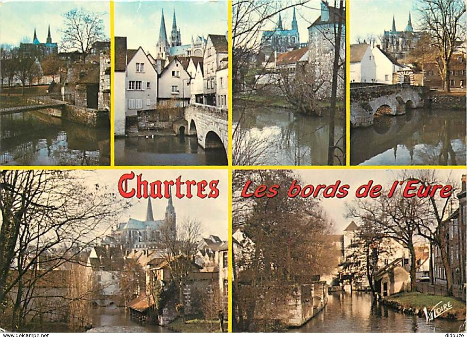 28 - Chartres - Les Bords De L'Eure - Multivues - CPM - Voir Scans Recto-Verso - Chartres