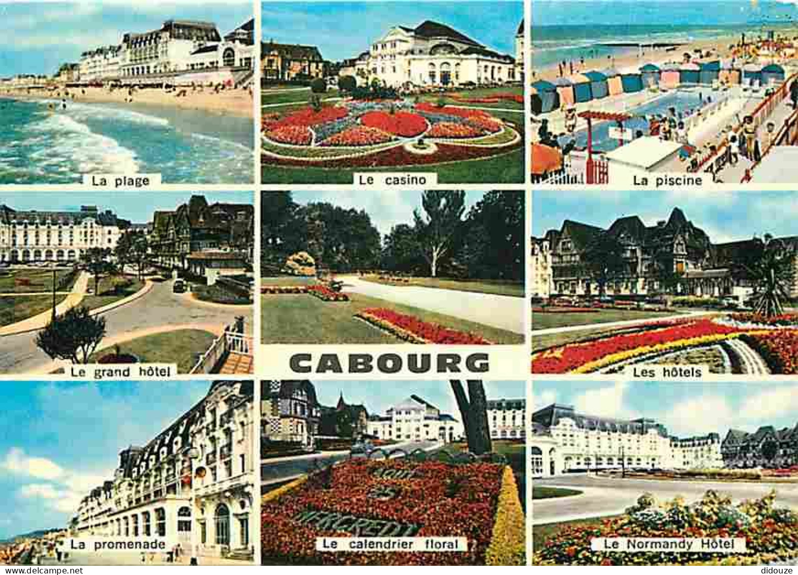 14 - Cabourg - Multivues - Piscine - CPM - Voir Scans Recto-Verso - Cabourg