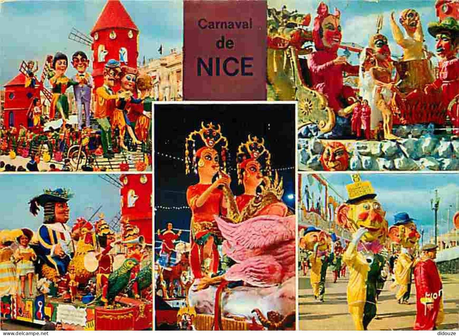 06 - Nice - Carnaval De Nice - Bataille De Fleurs - CPM - Voir Scans Recto-Verso - Karneval