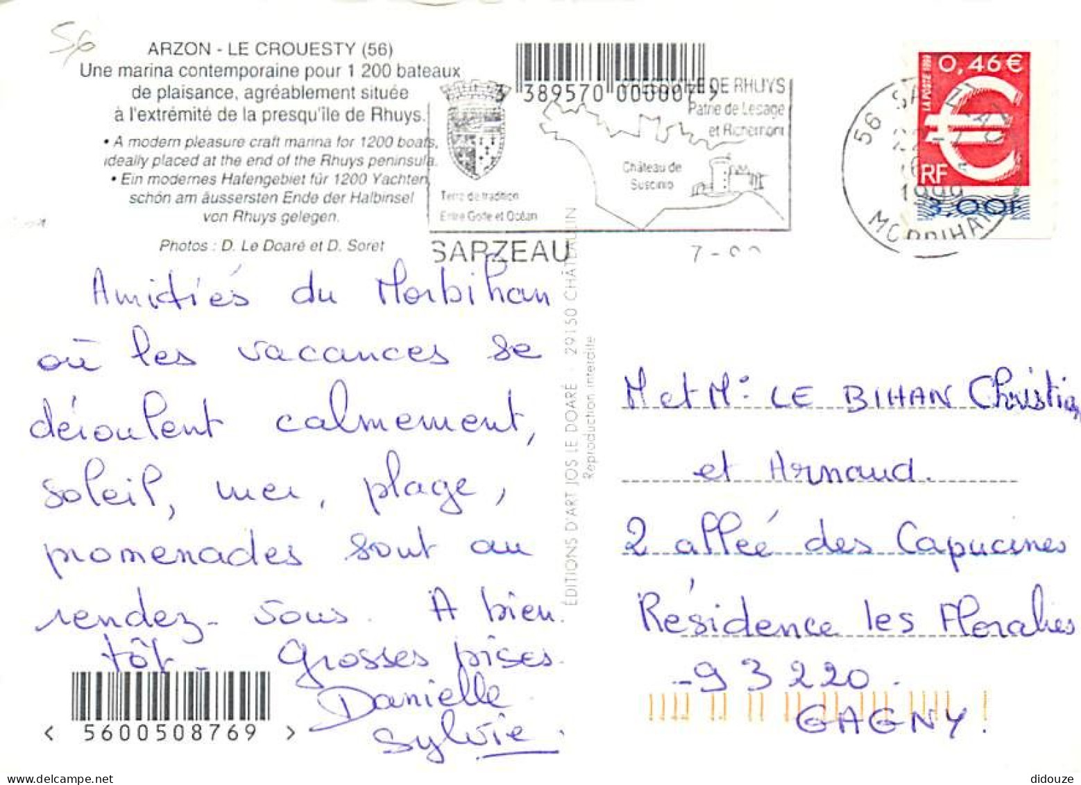 56 - Le Crouesty - Multivues - CPM - Voir Scans Recto-Verso - Autres & Non Classés