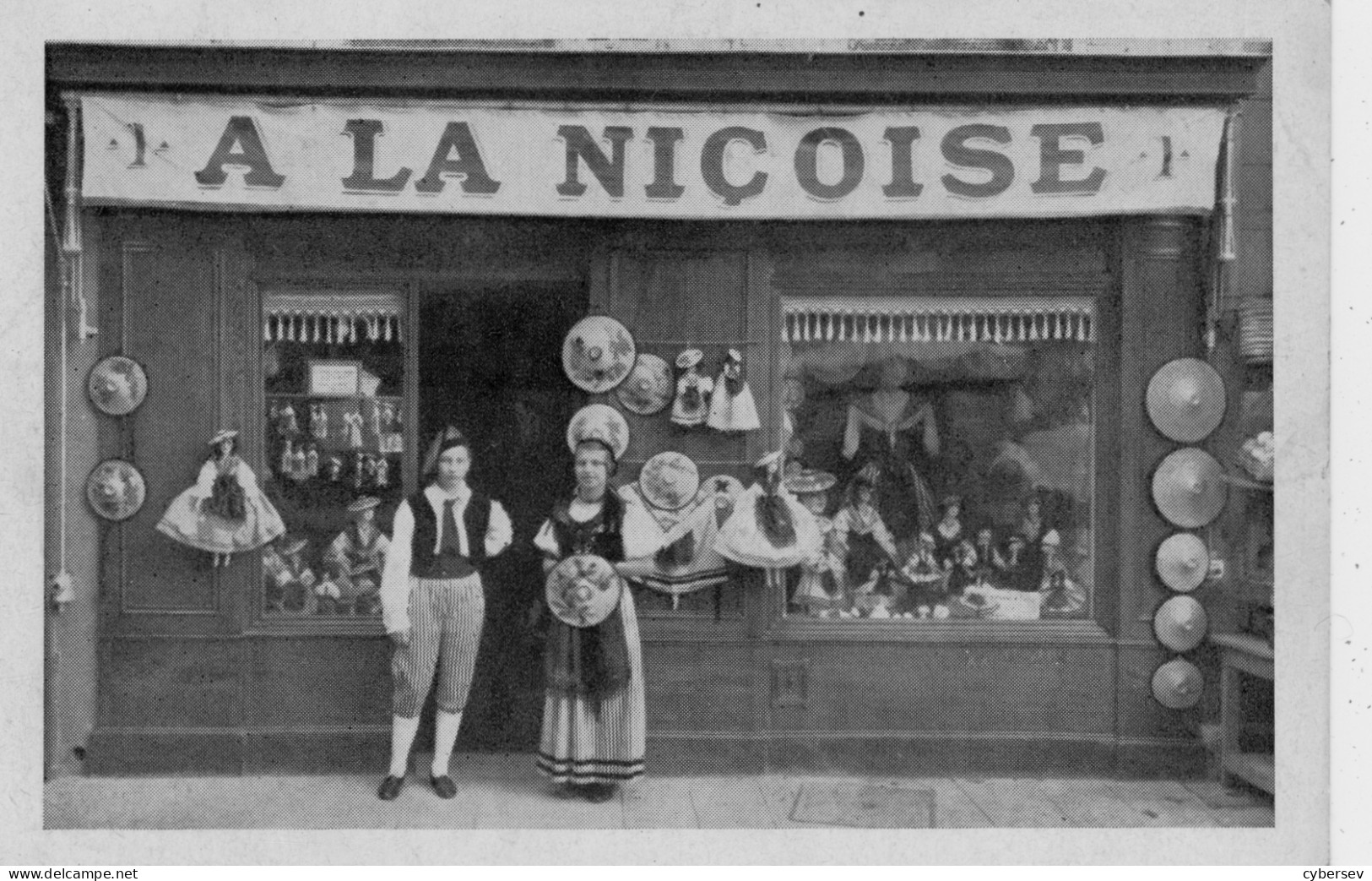 NICE - LA NICOISE - Chapeaux Et Costumes Niçois - Grand Choix De Poupées, 1 Rue Saint-François-de-Paule Nice - Autres & Non Classés