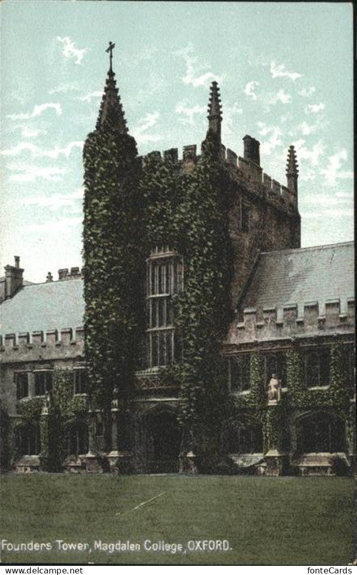 11193428 Oxford Oxfordshire Founders Tower
Magdalen College  - Other & Unclassified