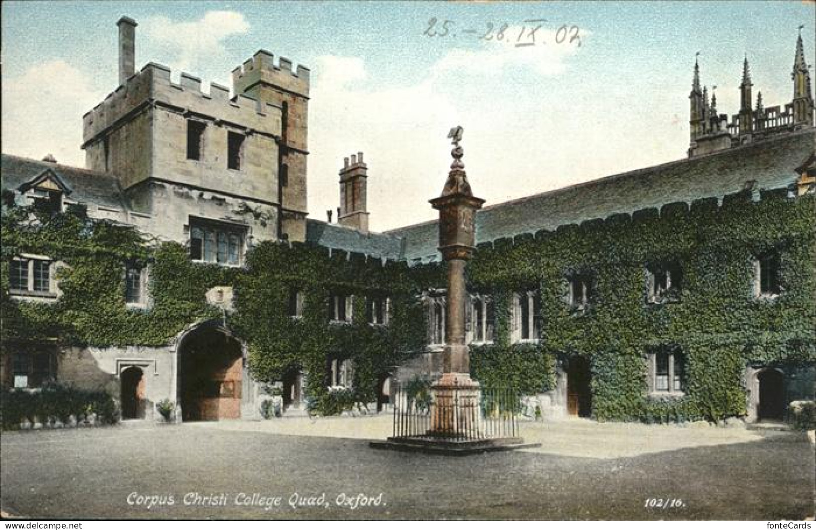 11193425 Oxford Oxfordshire Corpus Christi College Quad  - Autres & Non Classés