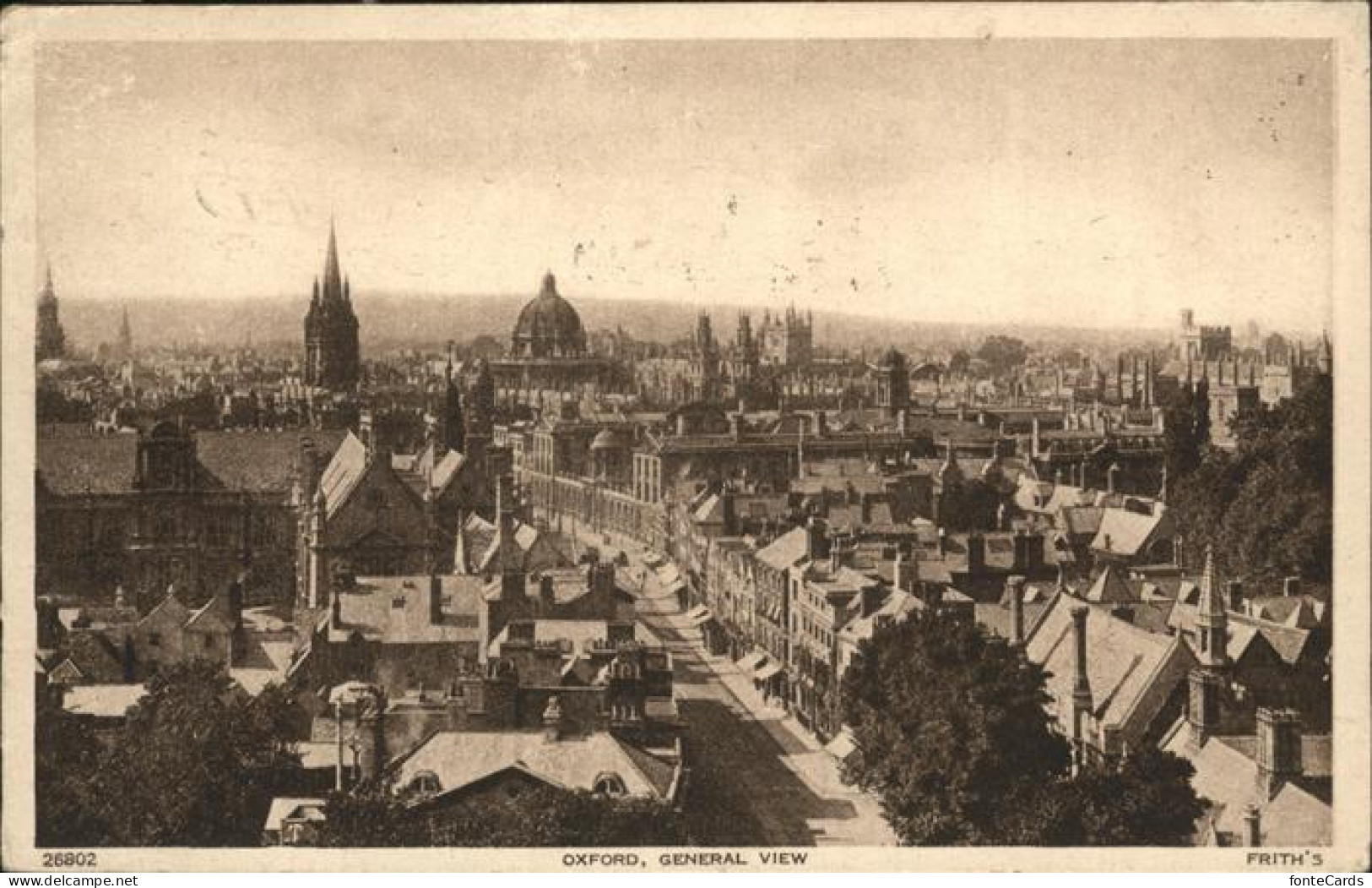 11193421 Oxford Oxfordshire General View  - Autres & Non Classés