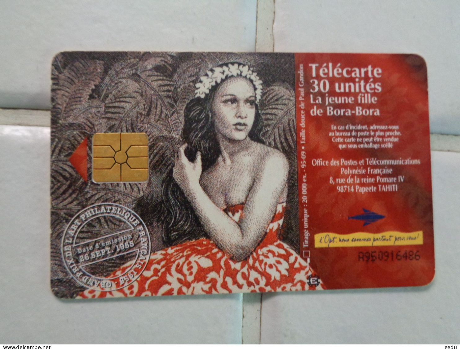 French Polynesia Phonecard - Polinesia Francese