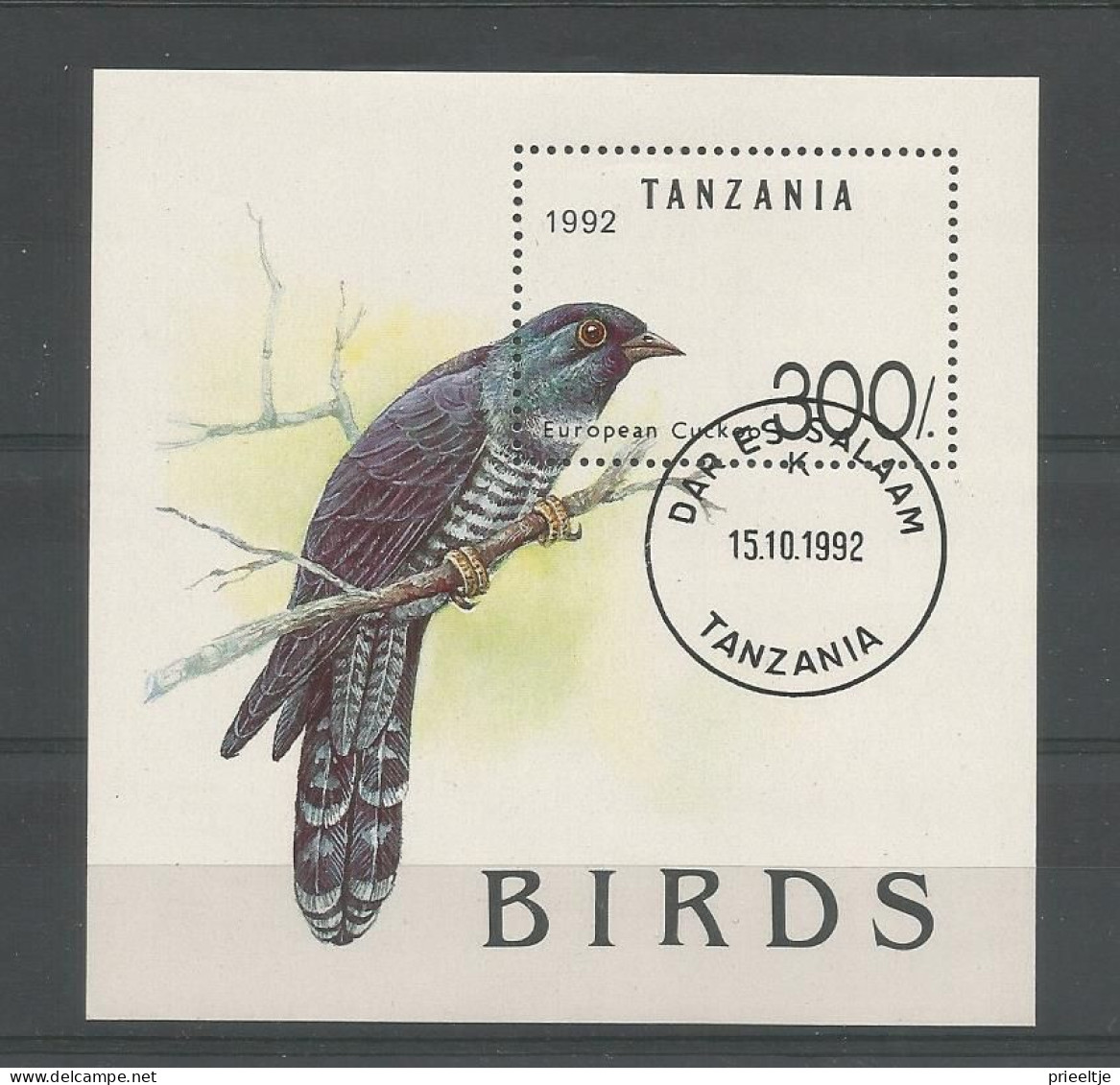 Tanzania 1992 Birds S/S   Y.T. BF 181 (0) - Tansania (1964-...)