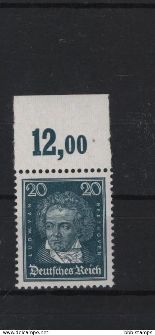 Deutsches Reich  Michel Kat.Nr. Falz/* 392 POR - Unused Stamps