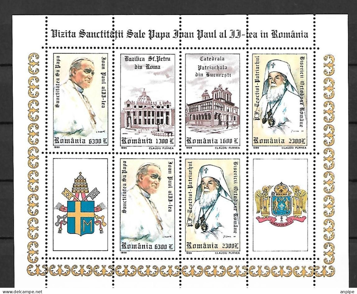 RUMANIA, 1999 - Unused Stamps
