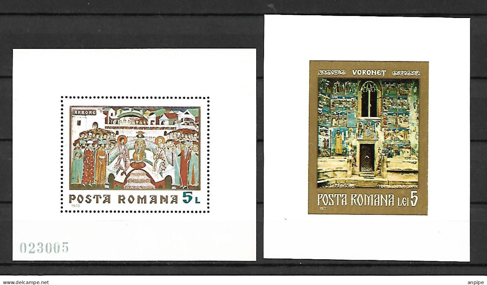 RUMANIA, 1970-71 - Unused Stamps