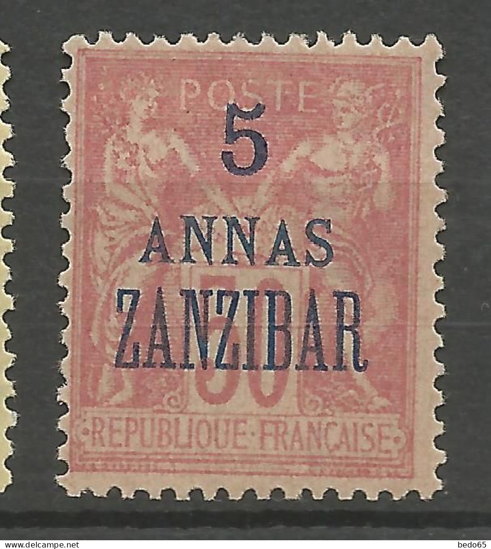 ZANZIBAR N° 28  NEUF* TRACE DE CHARNIERE  / Hinge / MH - Unused Stamps