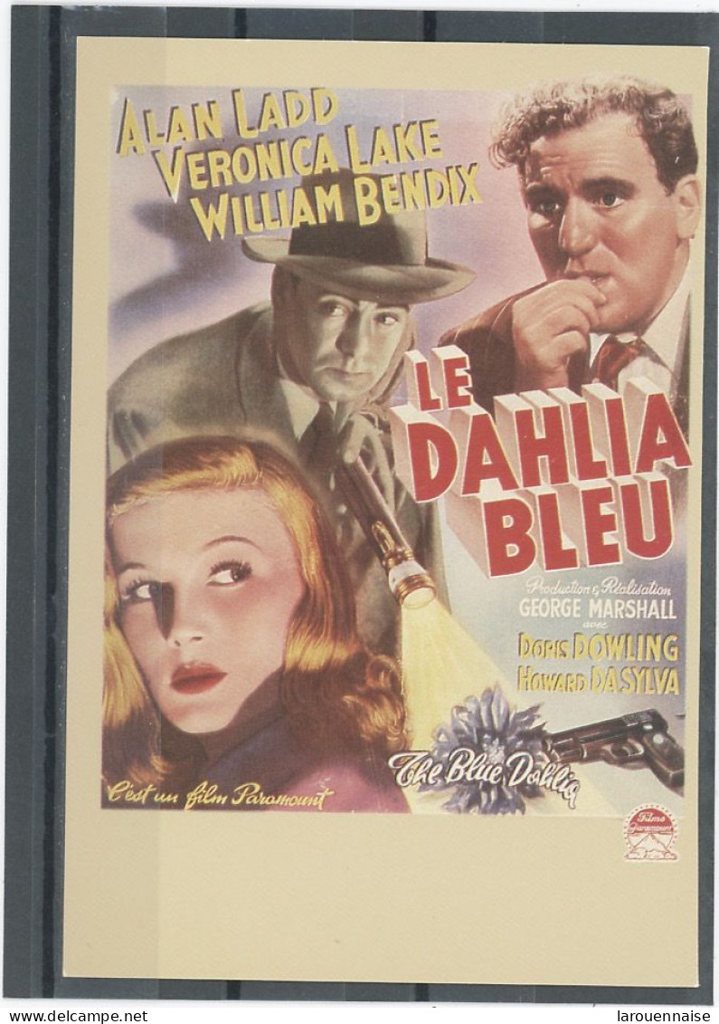 CINEMA -  LE DAHLIA BLEU - Plakate Auf Karten