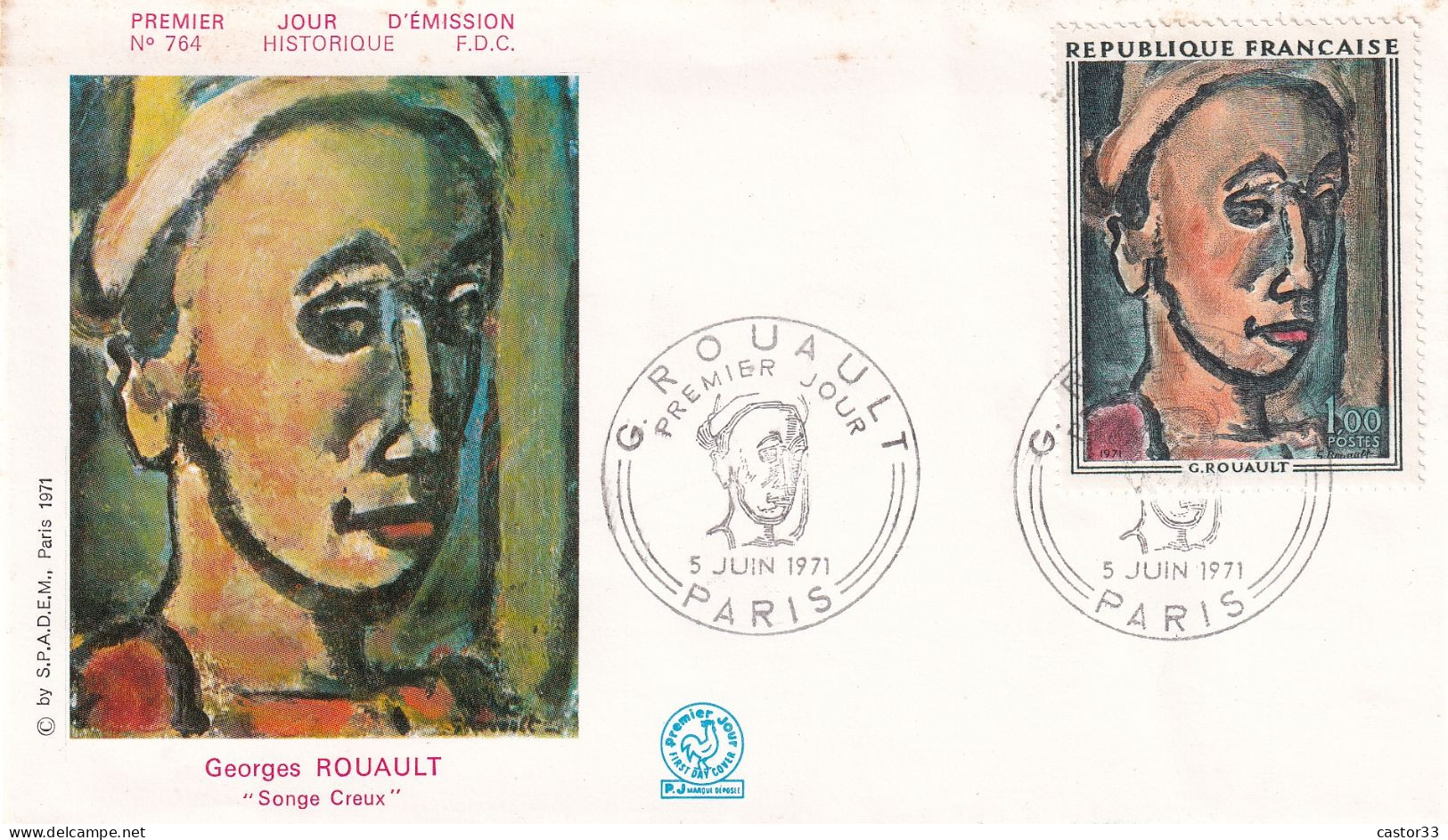 1er Jour, Georges Rouault - 1970-1979