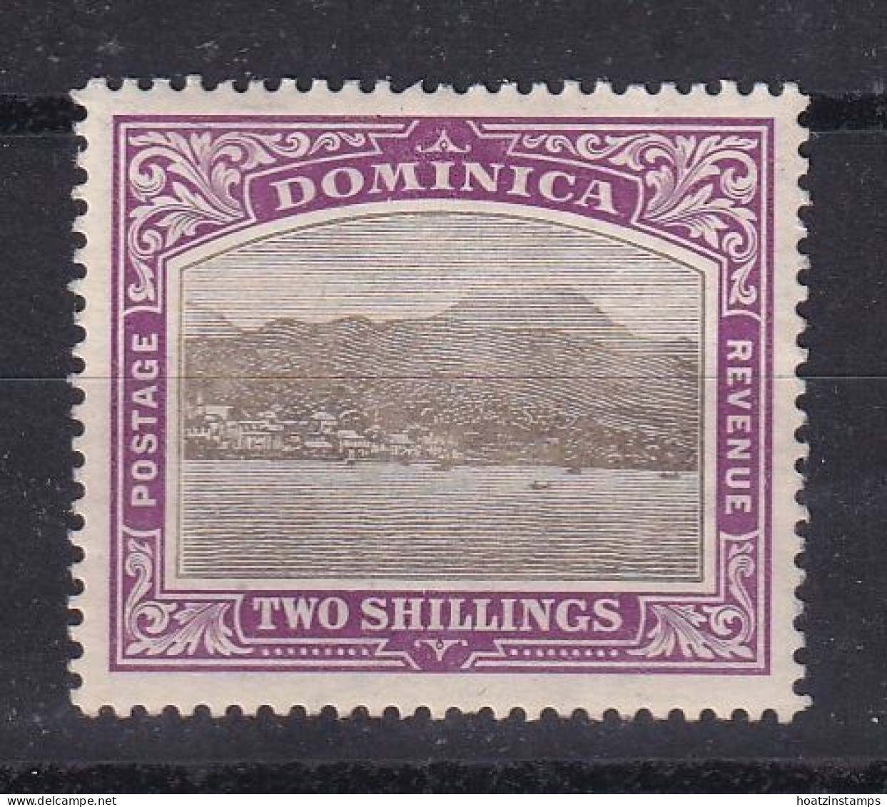 Dominica: 1908/20   Rouseau From The Sea    SG53b    2/-      MH - Dominica (...-1978)