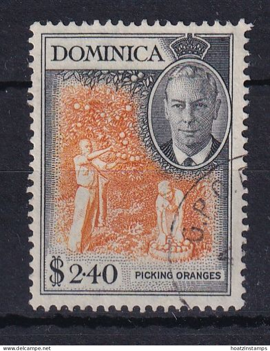 Dominica: 1951   KGVI    SG134   $2.40     Used - Dominique (...-1978)