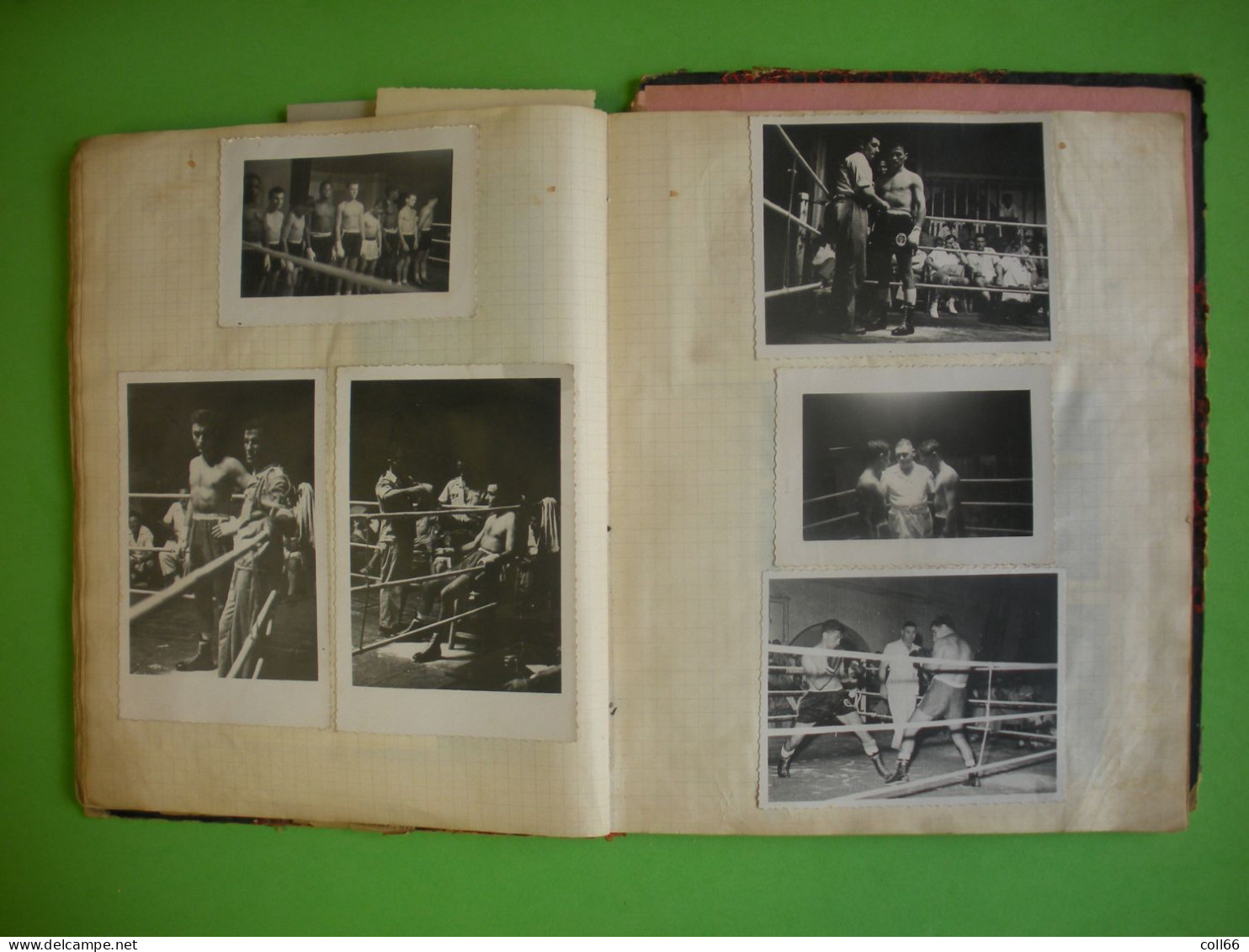 1946-57 Album Boxeur Catalan Jean Balmajo USAP et Champion Indochine 1951-53 Légion Zauckers & Schilllke