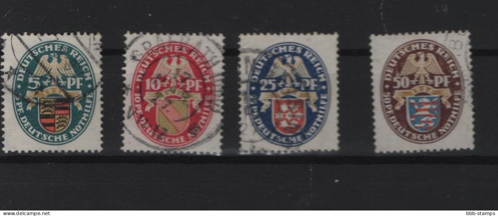 Deutsches Reich  Michel Kat.Nr.gest 398/401 (2) - Used Stamps