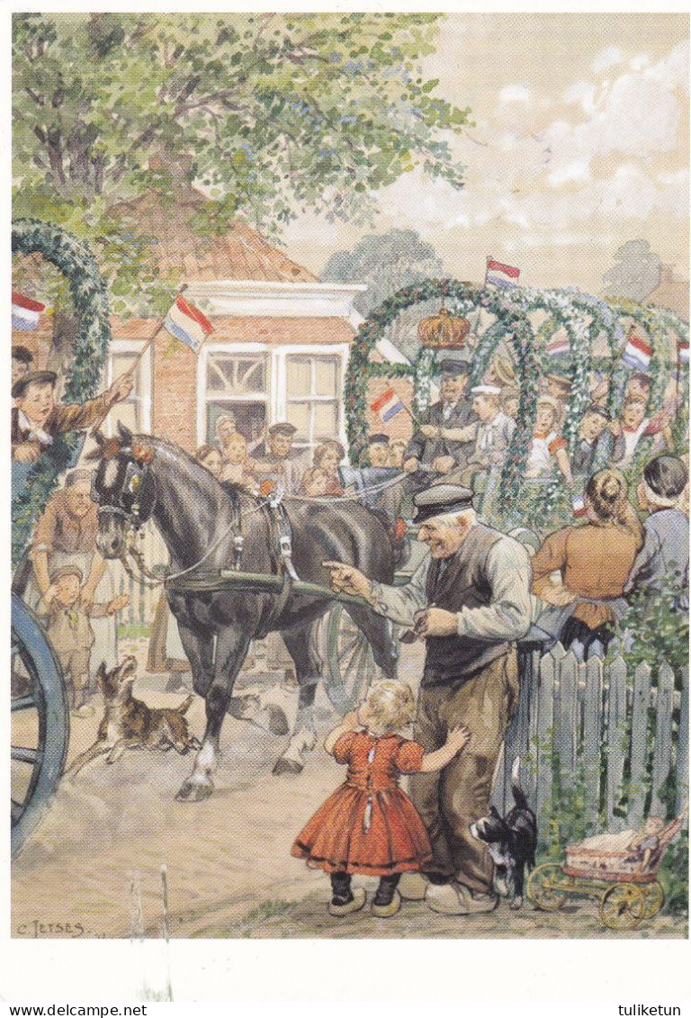 Horse - Cheval - Paard - Pferd - Cavallo - Cavalo - Caballo - Häst - Children On A Flower Parade - Chevaux