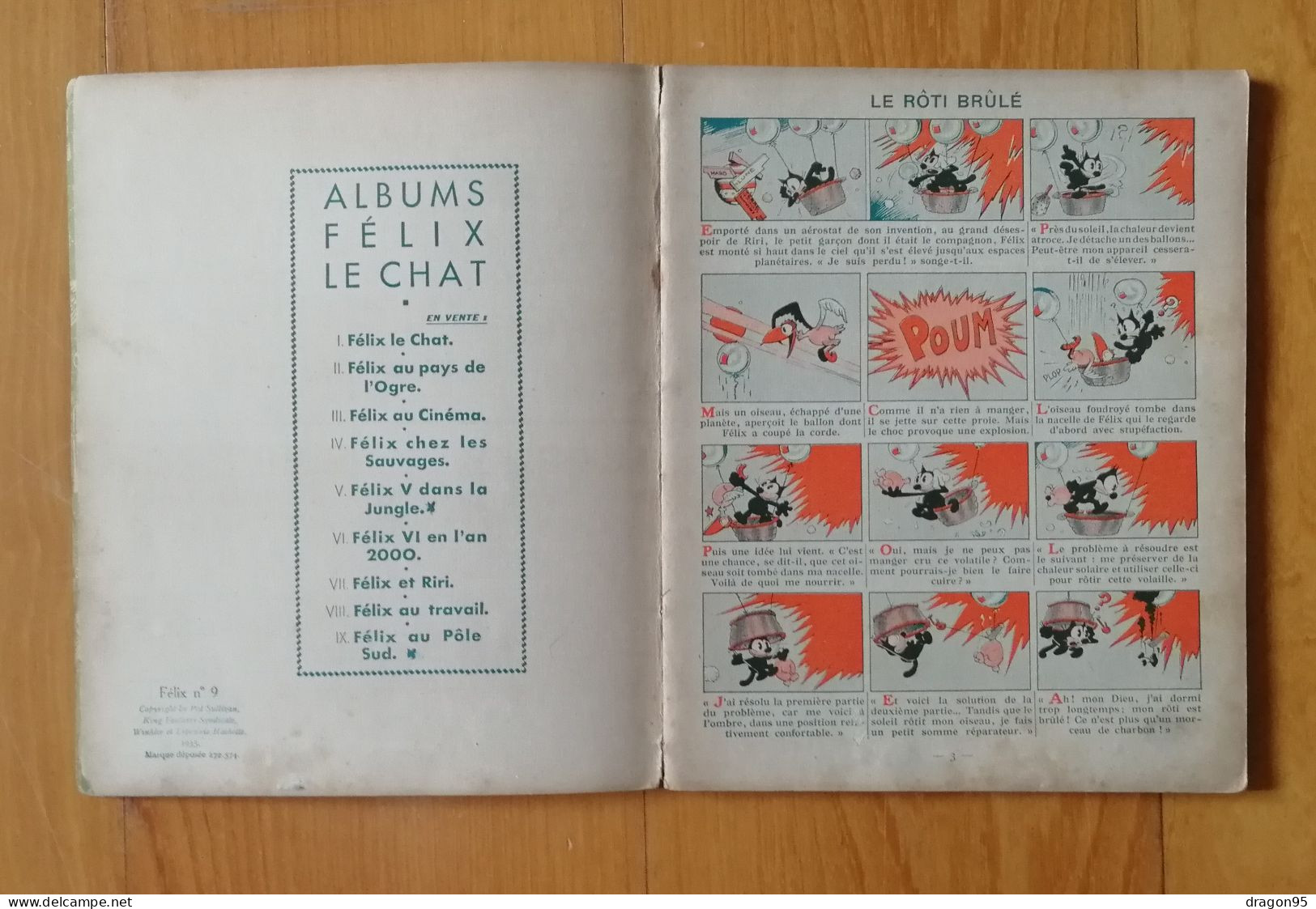 EO Félix Le Chat : Félix Au Pôle Sud - Pat Sullivan - Hachette - 1935 - Félix Le Chat