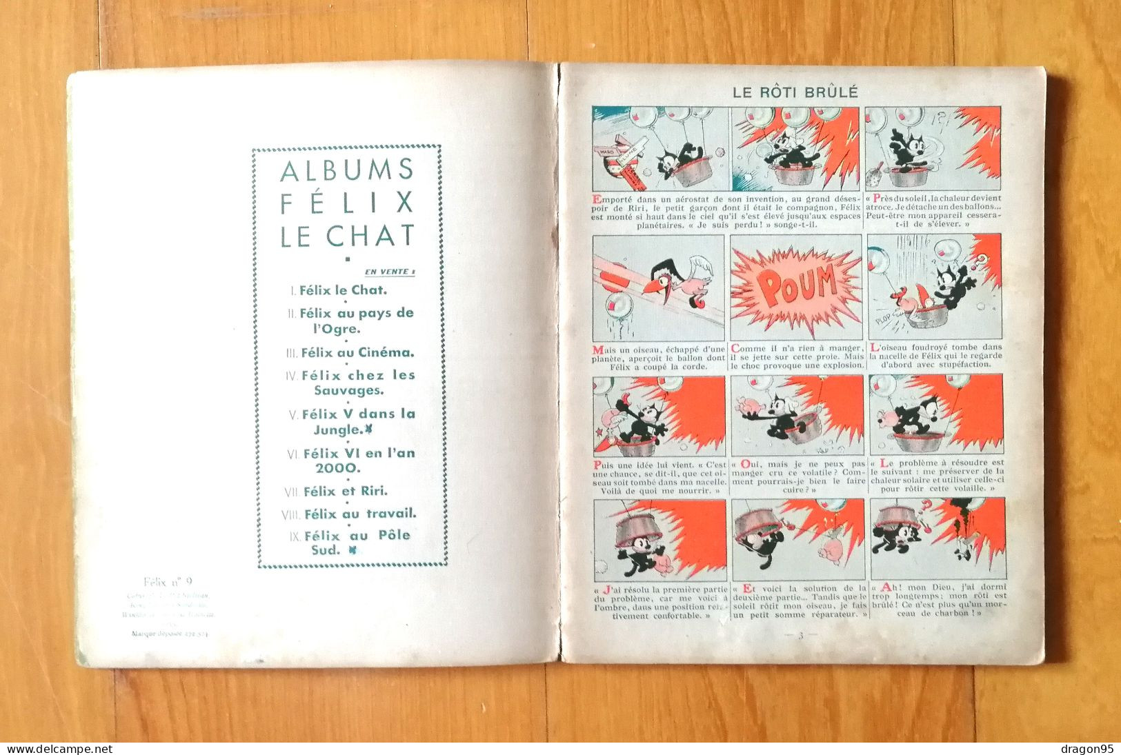 EO Félix Le Chat : Félix Au Pôle Sud - Pat Sullivan - Hachette - 1935 - Félix Le Chat