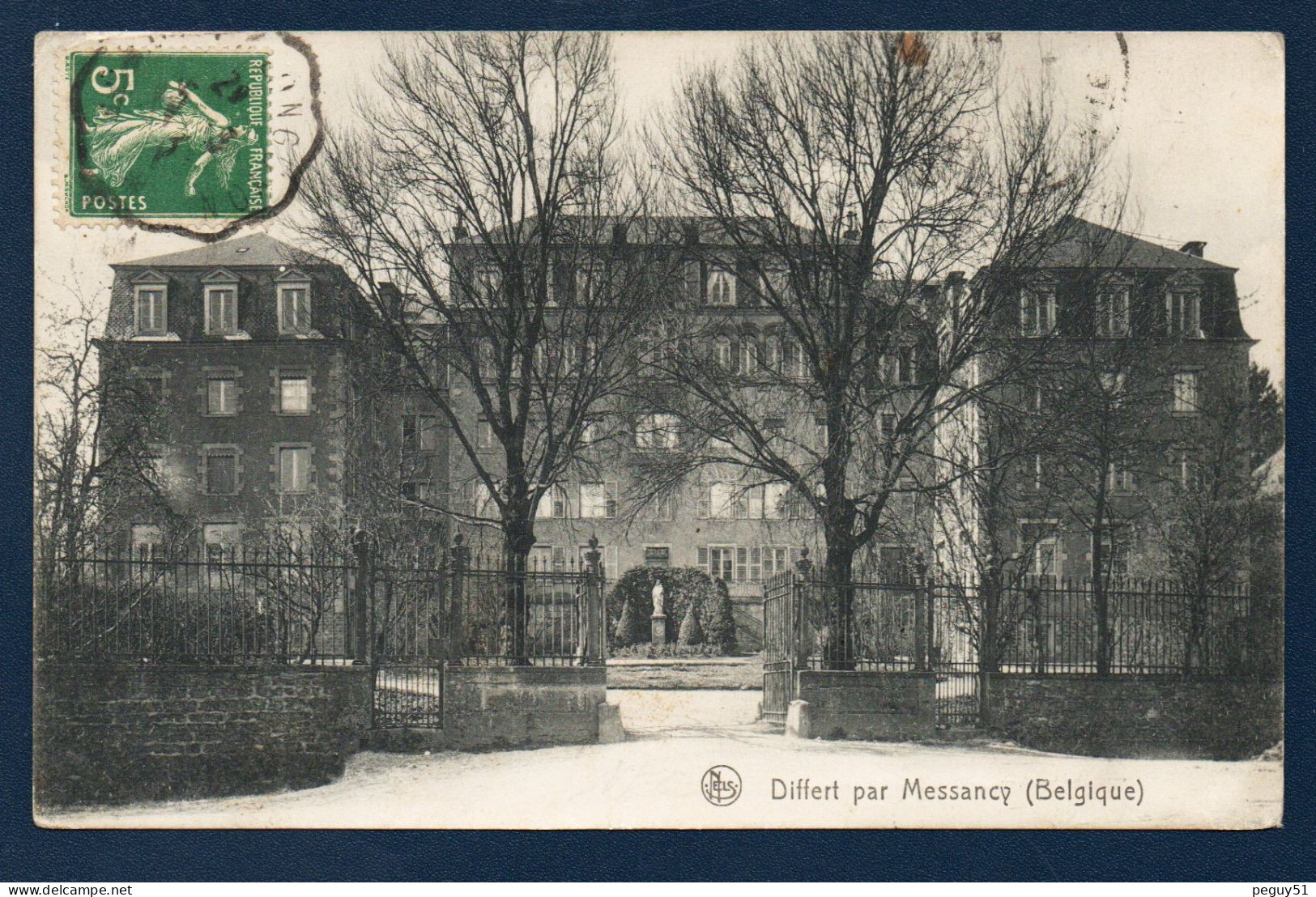 Messancy. Differt (Messancy). Institut Cardjin-Lorraine. ( Château Marlet Acheté Par Les Pères Maristes- 1888). 1913 - Messancy