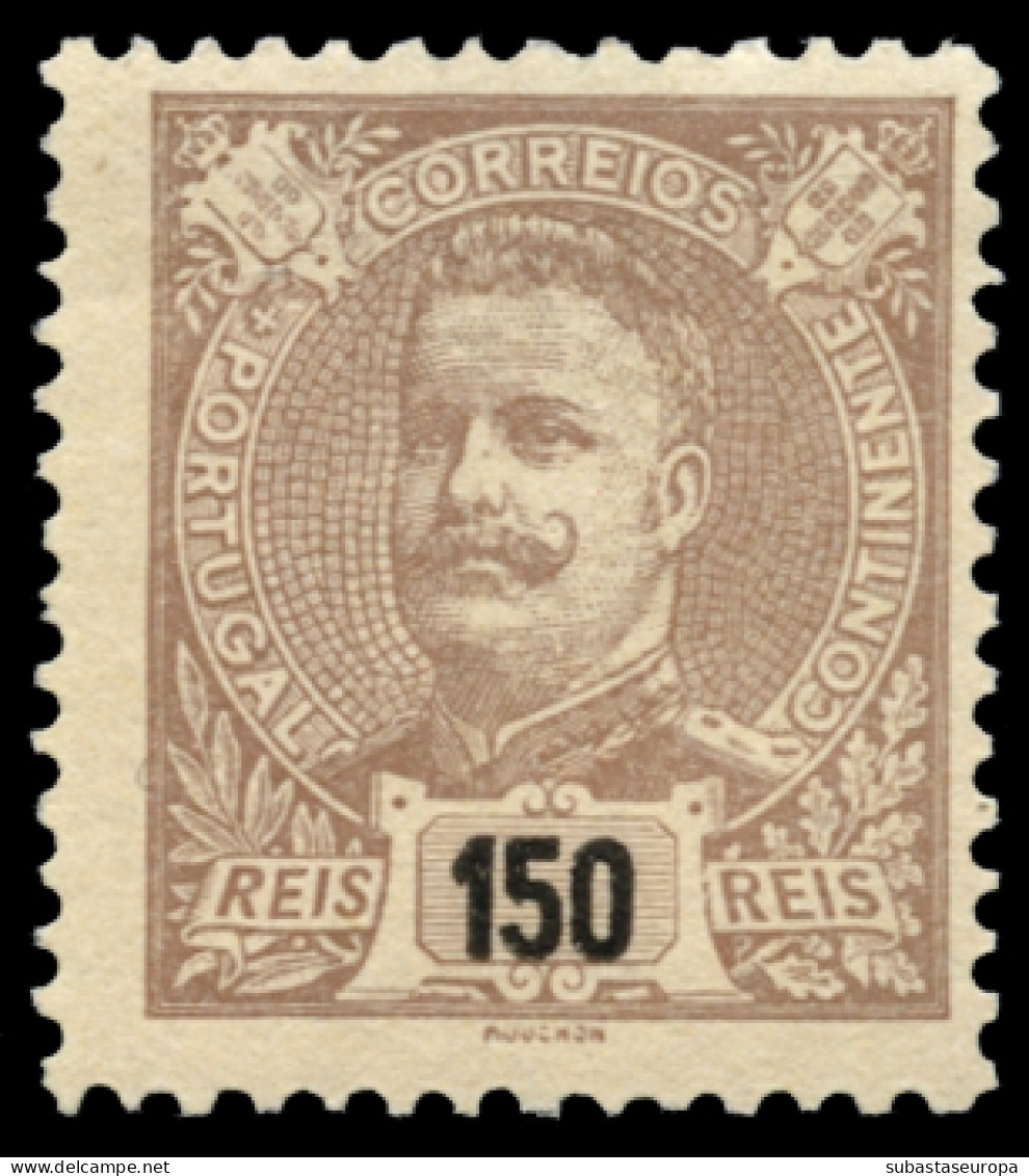PORTUGAL. ** 124/45. Carlos I. Mundifil Nº 126/36 Y 140/47 (2310 €). Muy Rara. Cat. 1500 €. - Unused Stamps