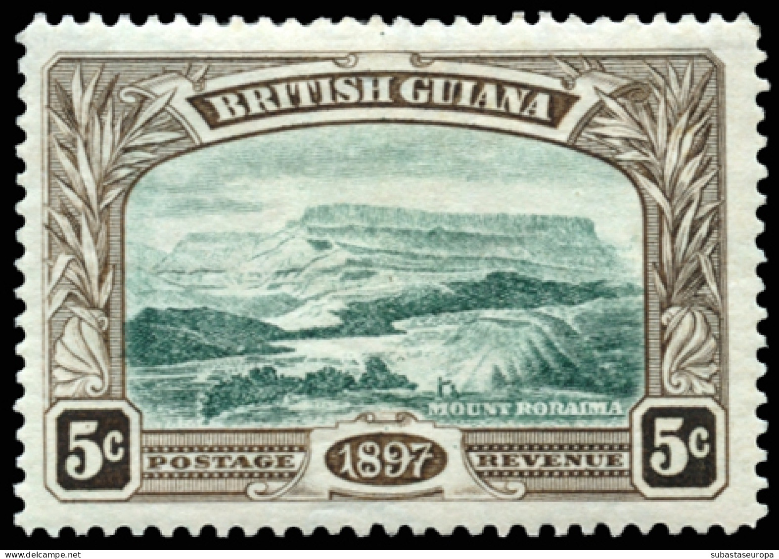 GUYANA. * 88/92. Bonita. Cat. 150 €. - Britisch-Guayana (...-1966)