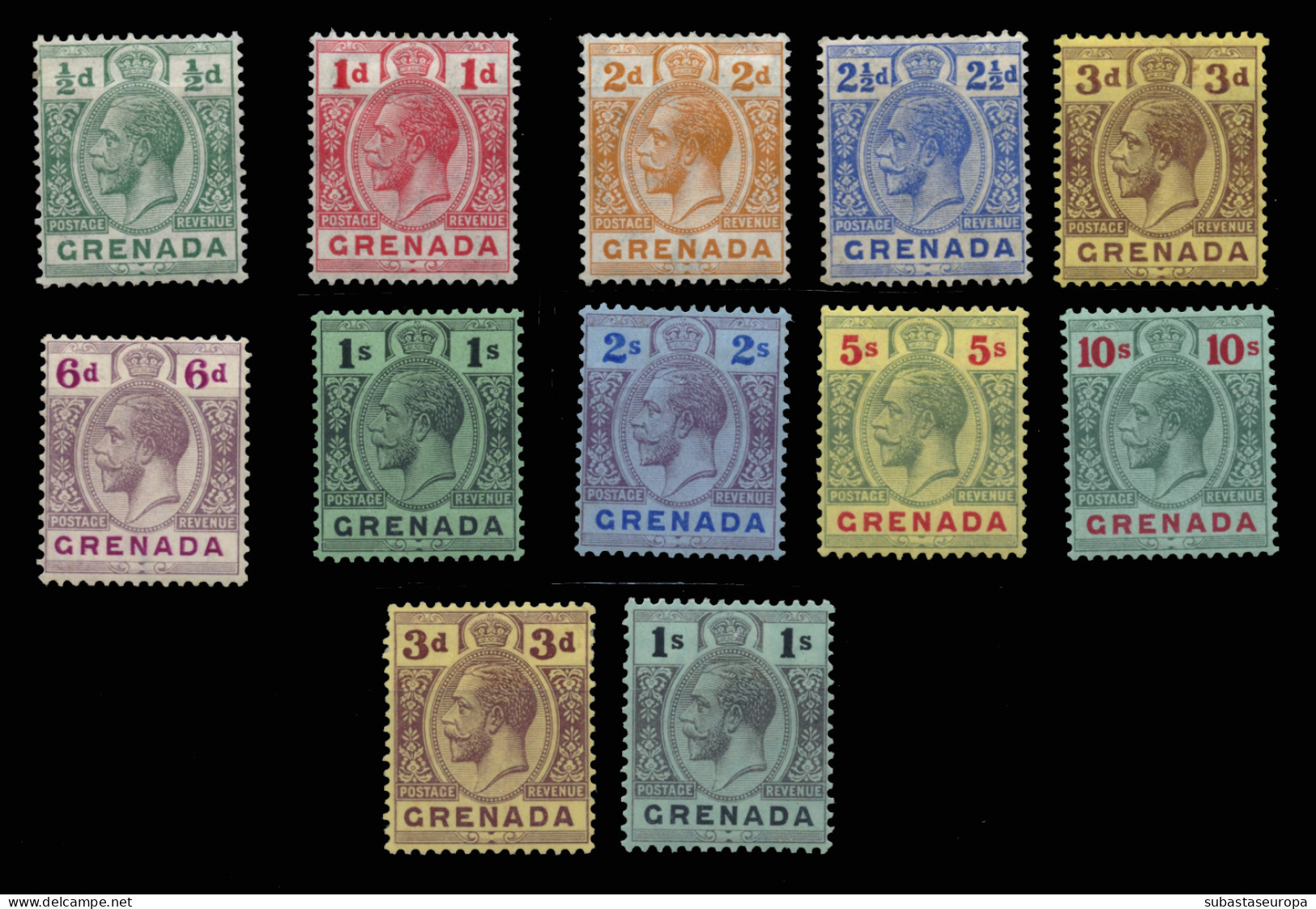 GRENADA. * 69/78 Y 79/80. Bonita. Cat. 135 €. - Grenada (...-1974)