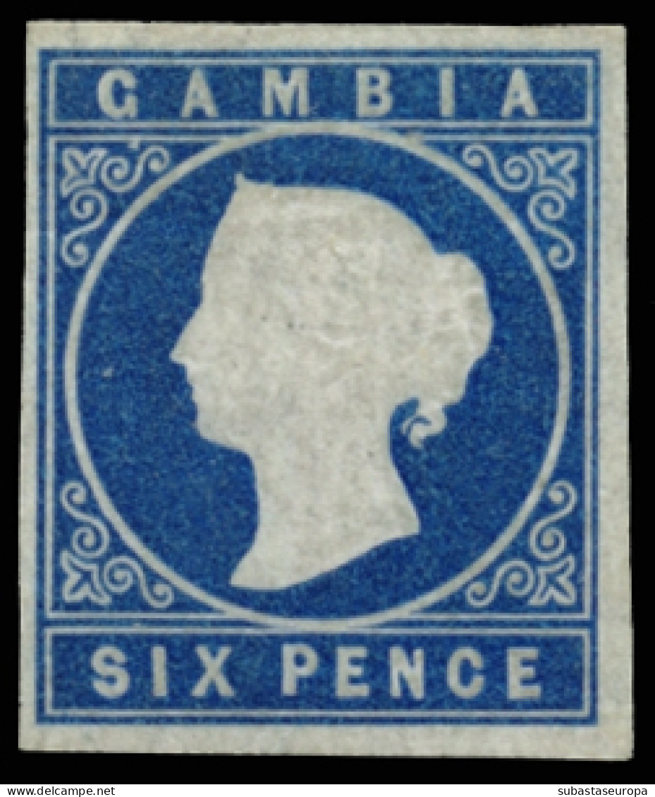 GAMBIA. * 4. Precioso. Cat. 500 €. - Gambia (...-1964)