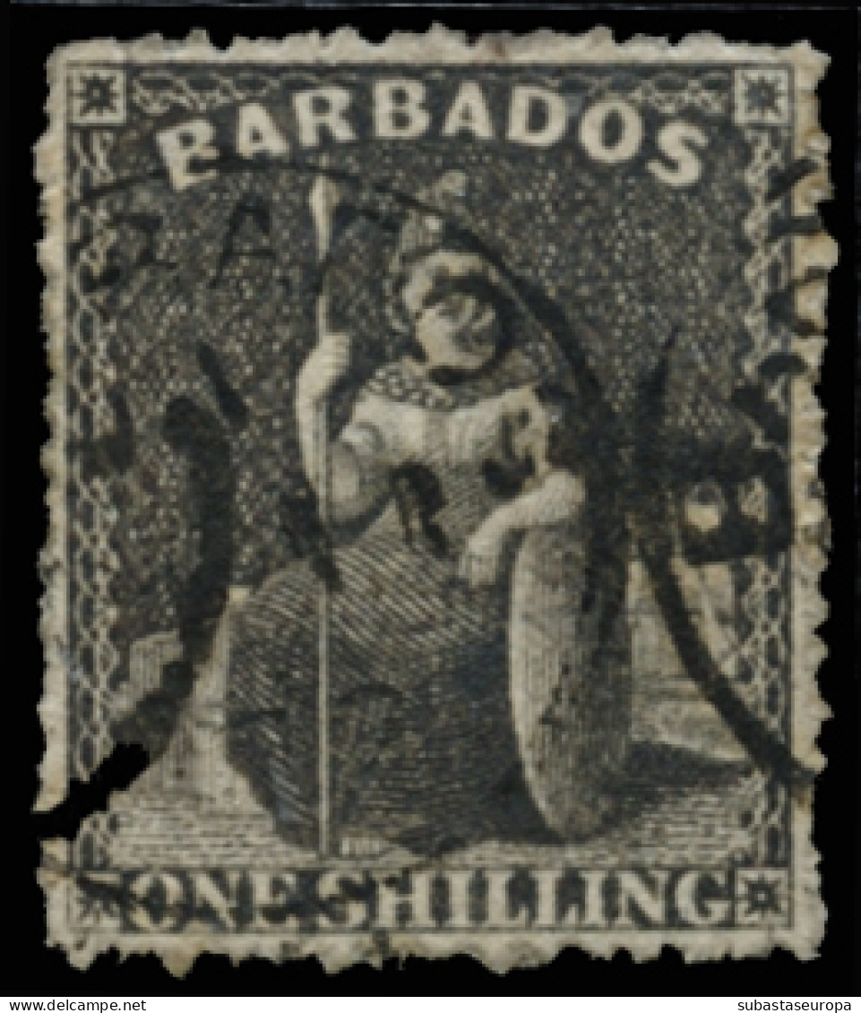 BARBADOS. Ø 14/18. Calidad Regular. Cat. 293 €. - Barbados (...-1966)