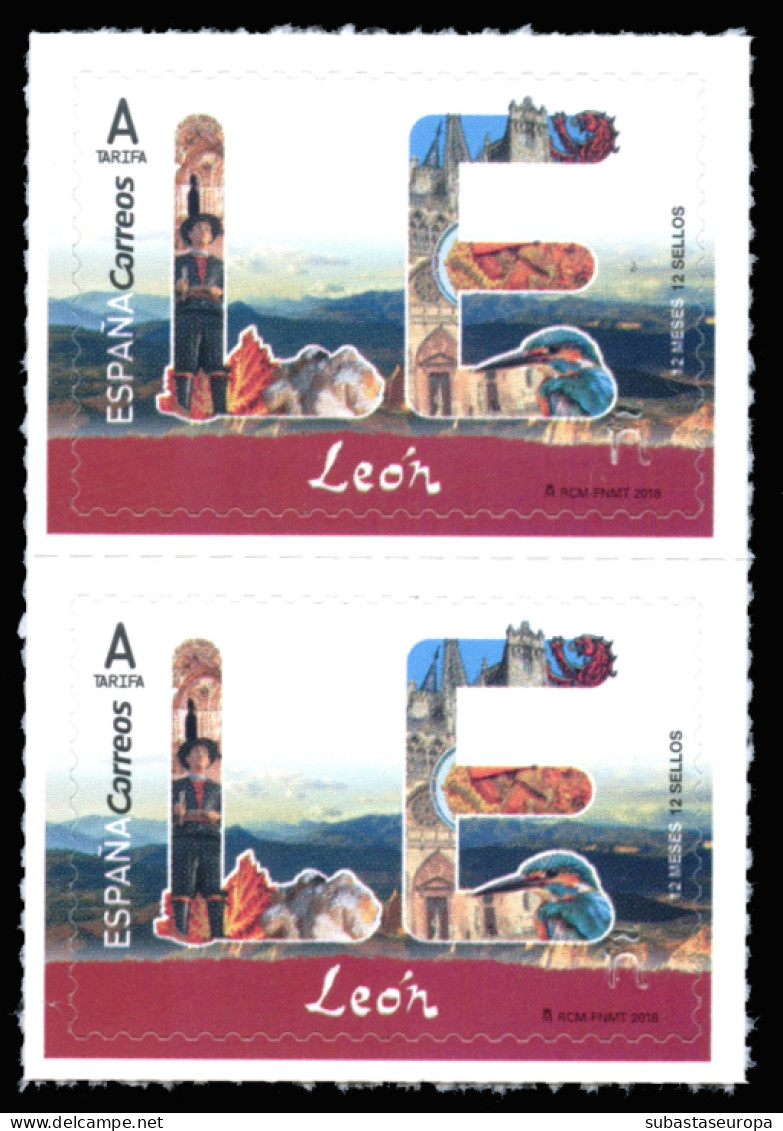 ** 5188. Catedral De León 2018. 2 Sellos. - Unused Stamps