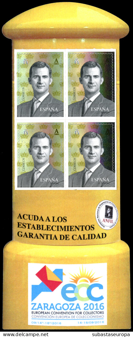 ** 5078CP. Carnet ECC Zaragoza 2016. Tiraje 10.000 Ejemplares. - Unused Stamps