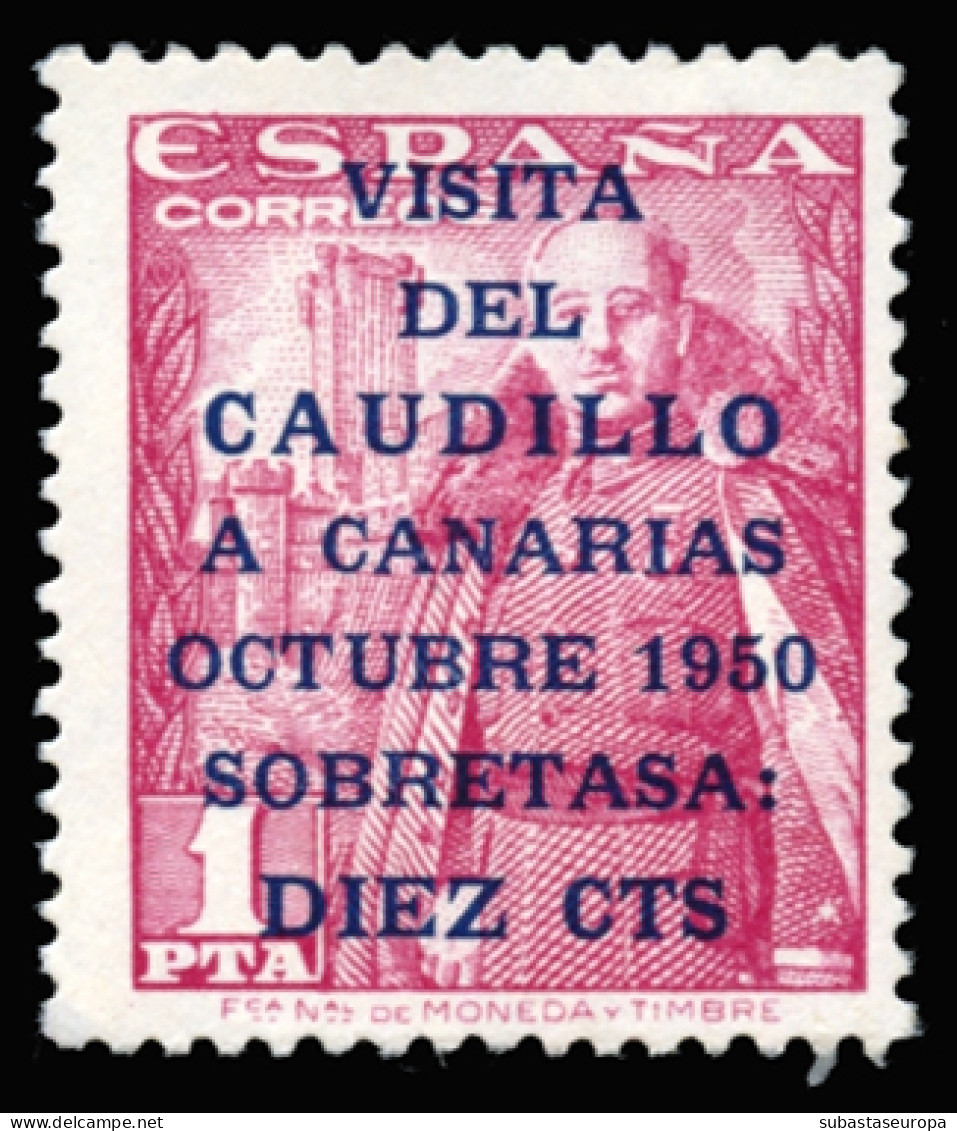 ** 1088/89. Canarias. Centraje De La Emisión. Cat. 180 €. - Unused Stamps