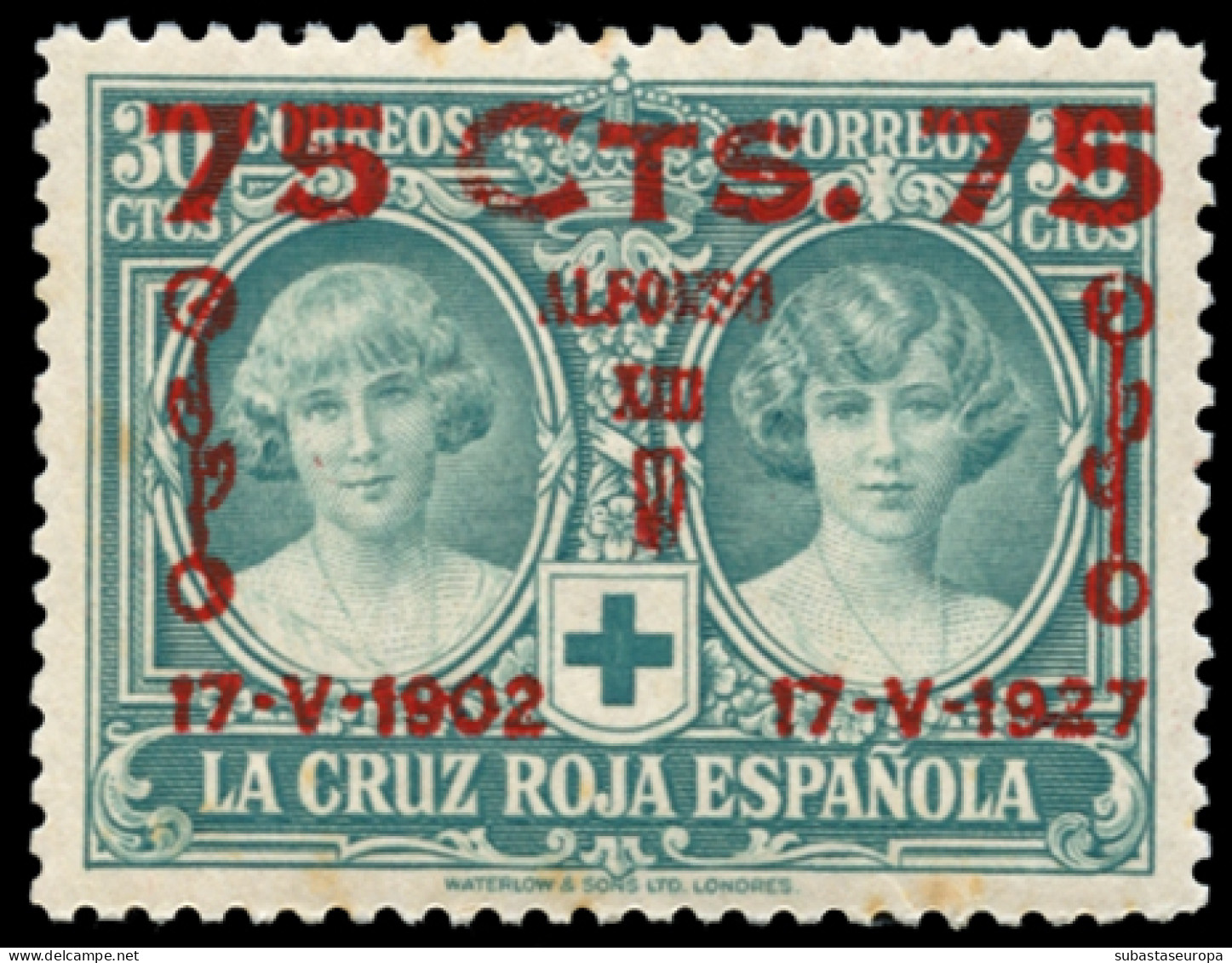 * 373/87. Cruz Roja. Con óxido. Examinar. - Unused Stamps