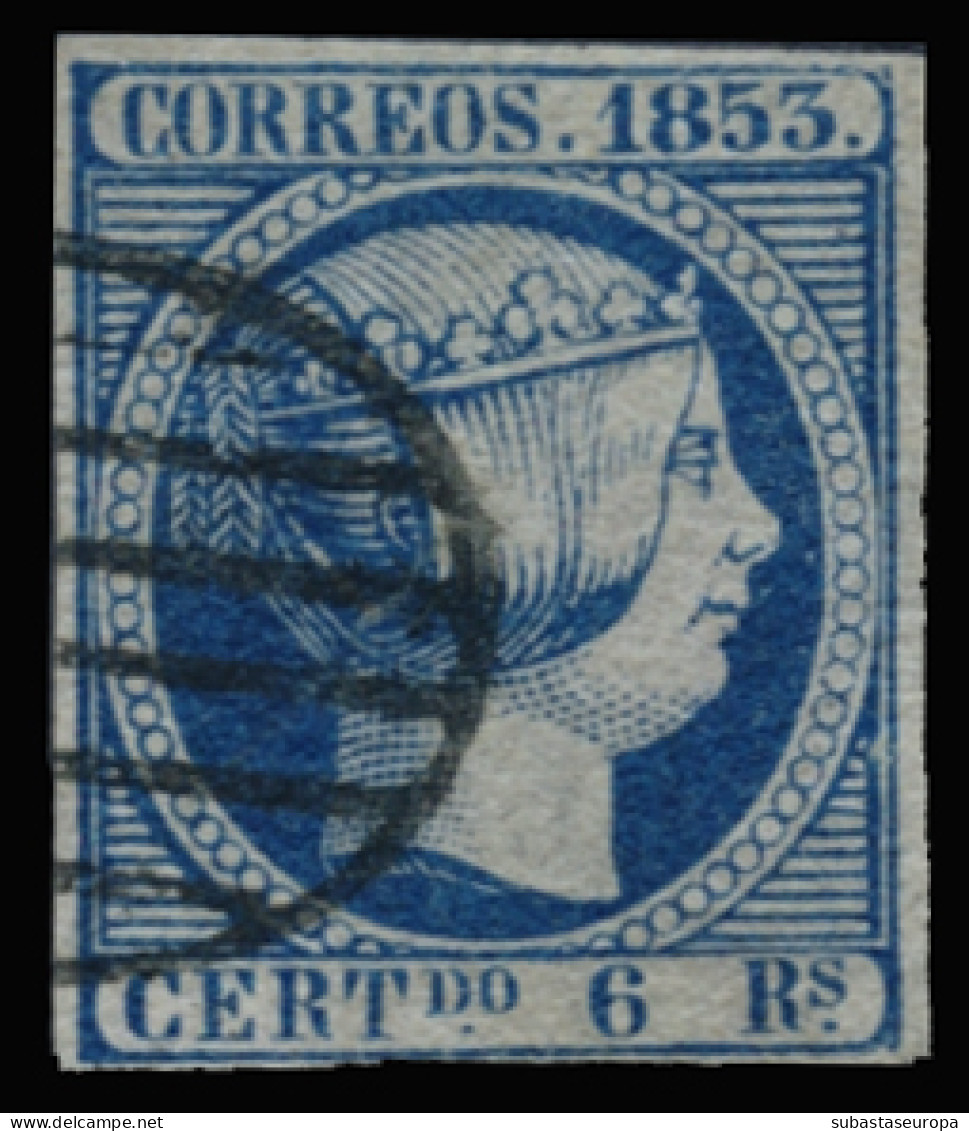 Ø 21. 6 Reales. Muy Bonito. Certificado GRAUS. Cat. +400 €. - Used Stamps