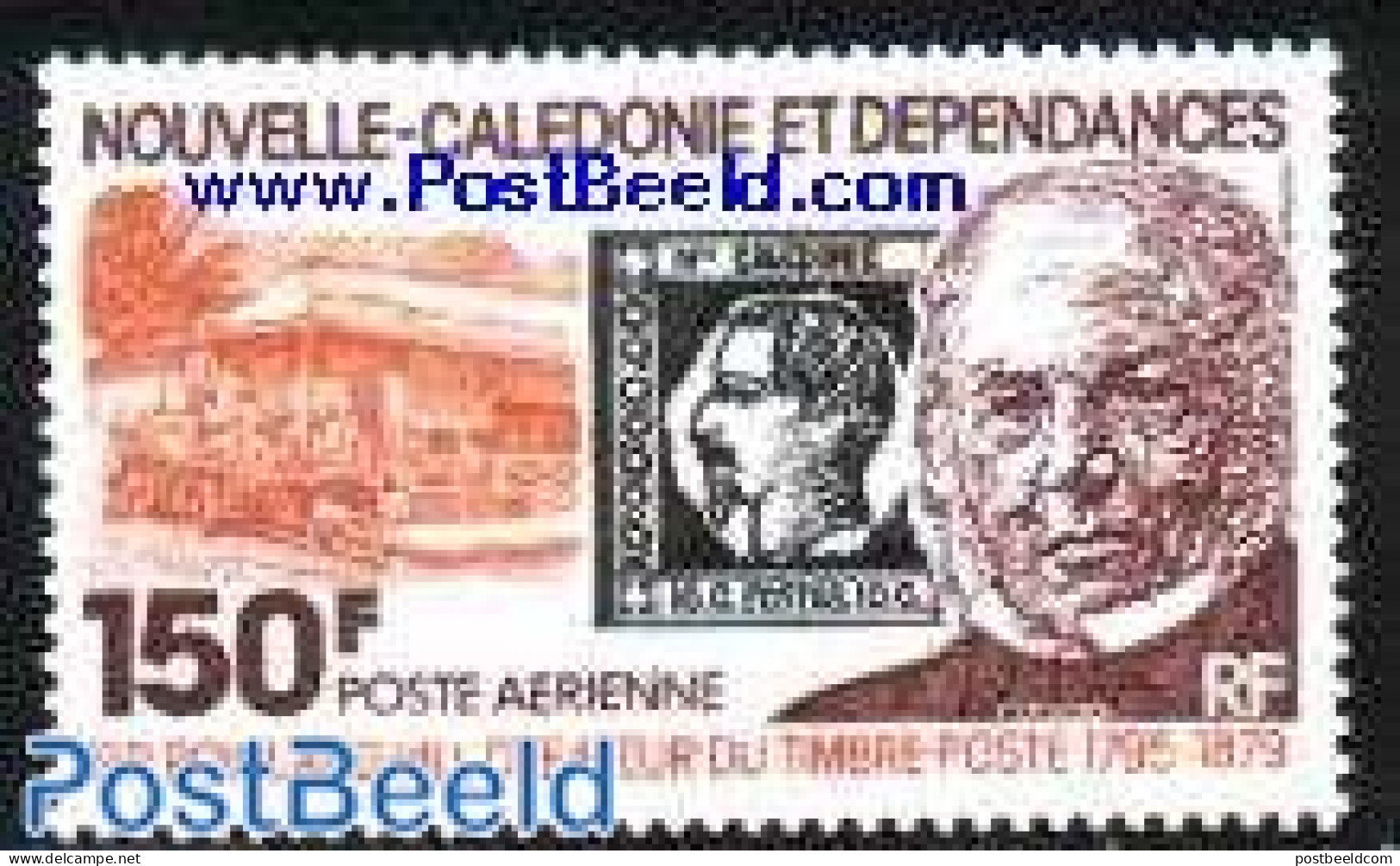 New Caledonia 1979 Sir Rowland Hill 1v, Mint NH, Sir Rowland Hill - Stamps On Stamps - Unused Stamps