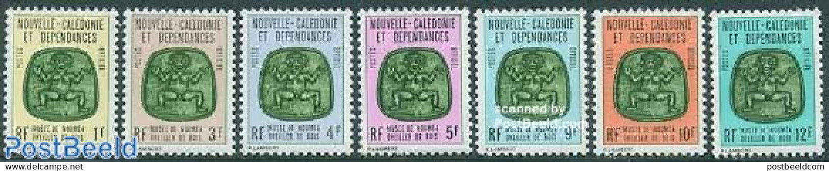 New Caledonia 1973 On Service 7v, Mint NH - Other & Unclassified