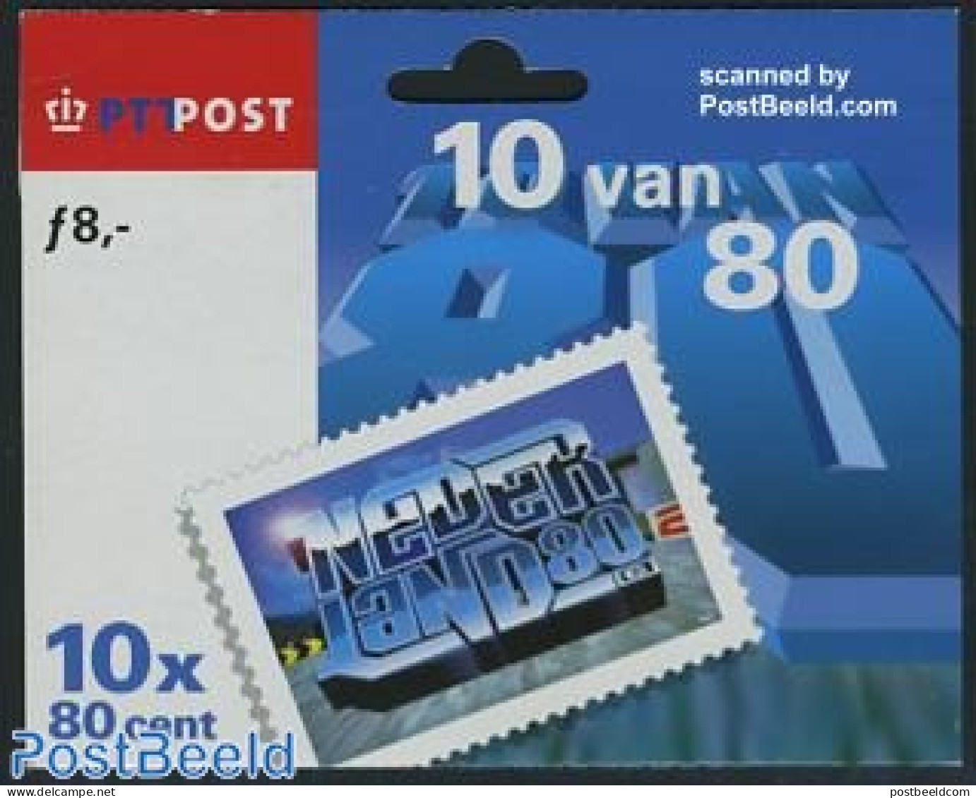 Netherlands 1999 10 Van 80 Hangbook, Mint NH - Unused Stamps