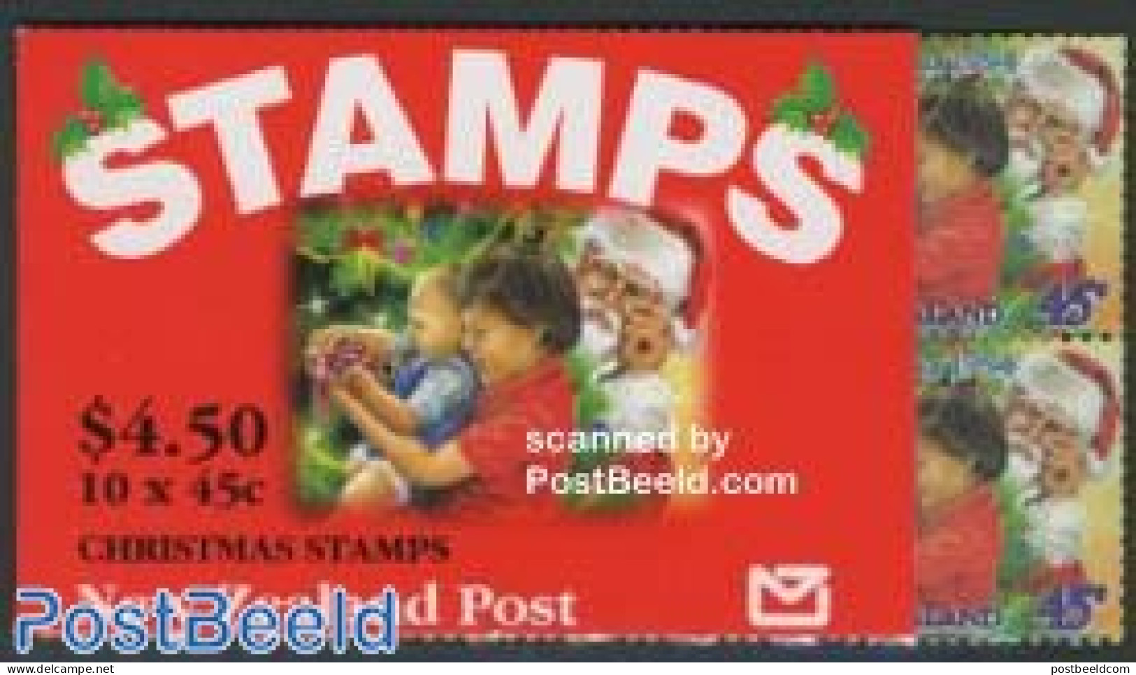 New Zealand 1994 Christmas Booklet, Mint NH, Religion - Christmas - Stamp Booklets - Unused Stamps