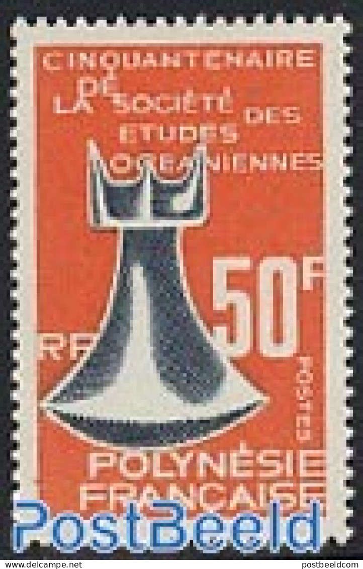 French Polynesia 1967 Ocean Studies 1v, Mint NH - Ongebruikt