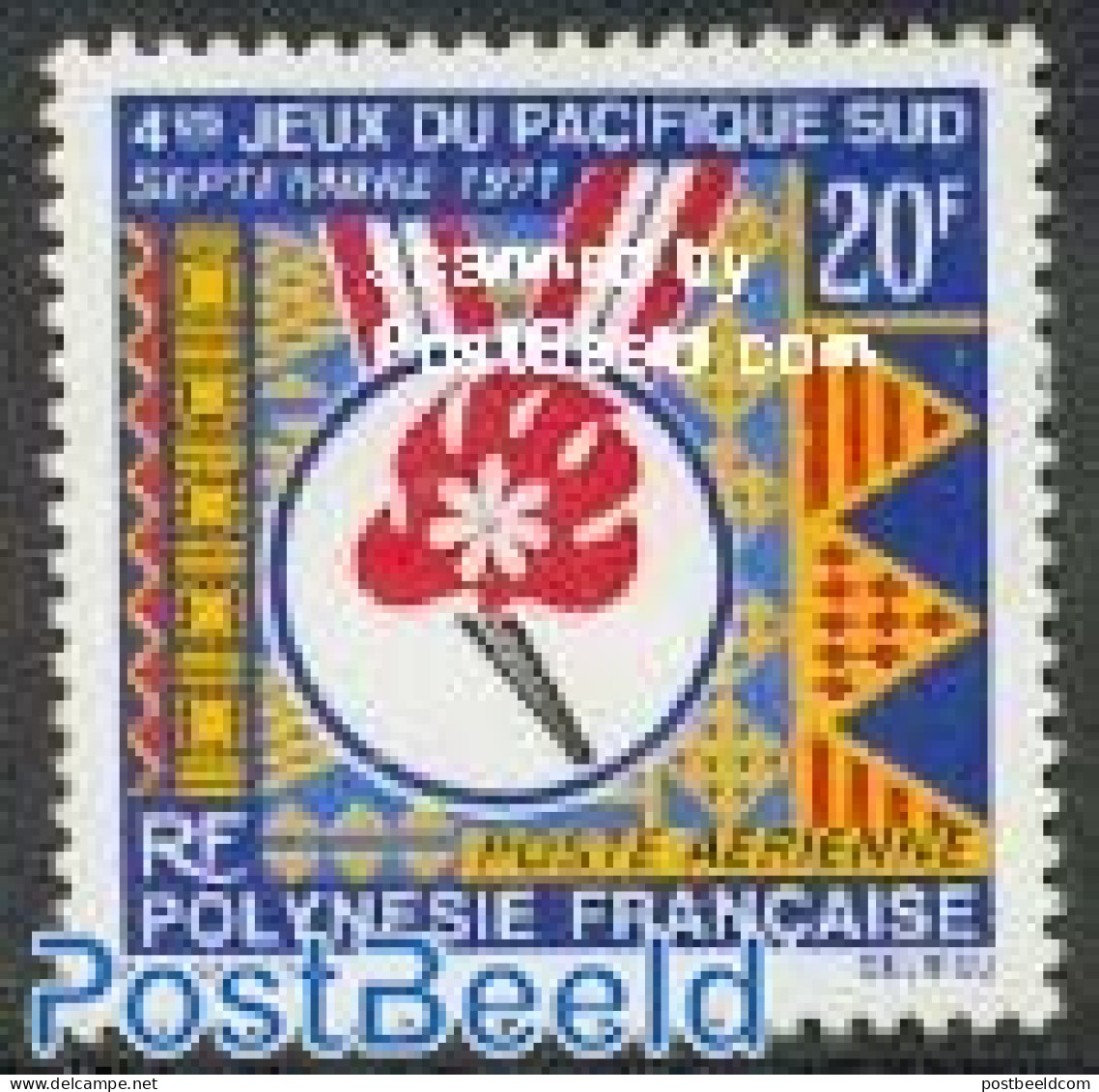French Polynesia 1971 South Pacific Games 1v, Mint NH, Sport - Sport (other And Mixed) - Unused Stamps