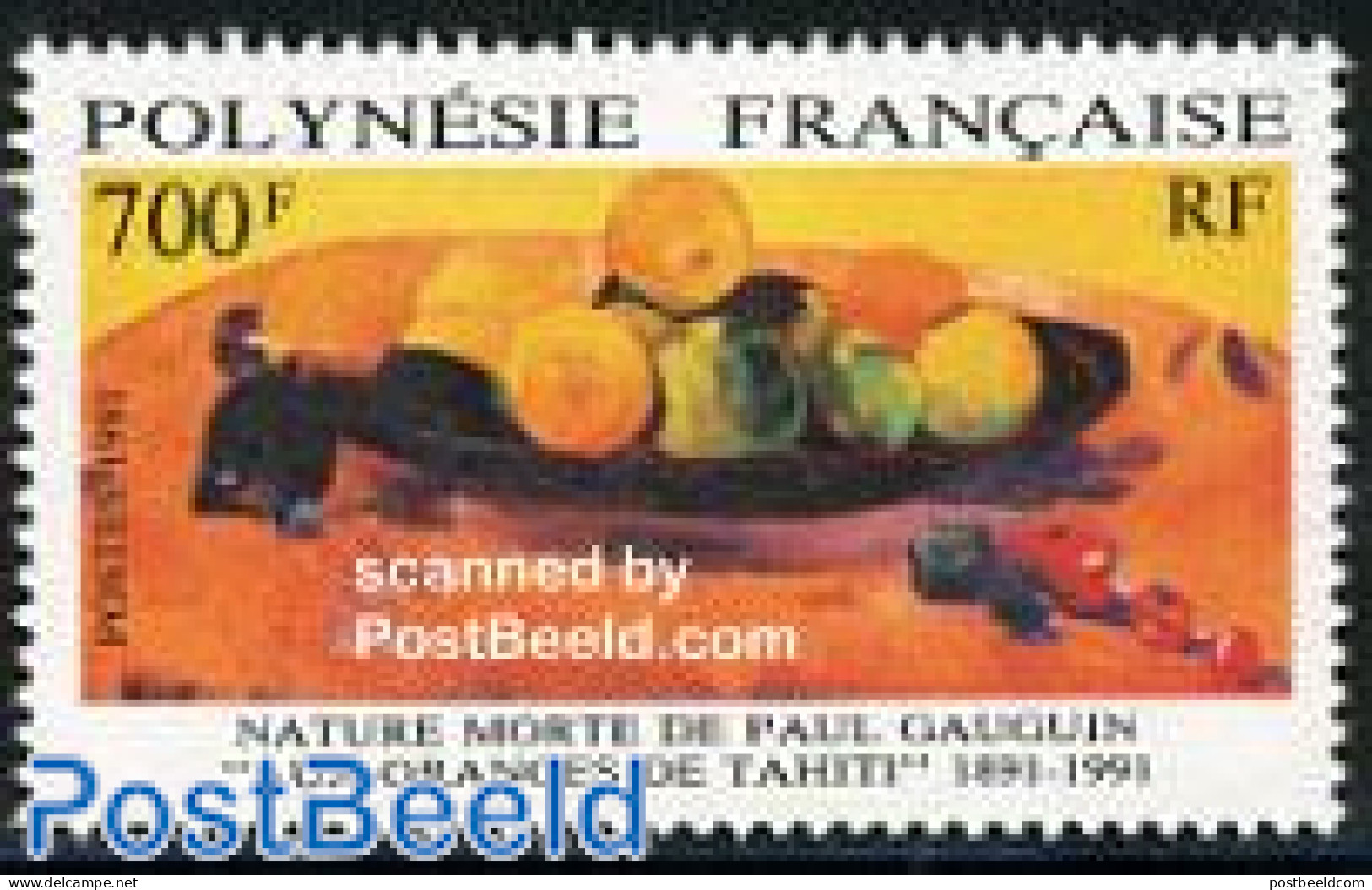 French Polynesia 1991 Paul Gaugin 1v, Mint NH, Art - Modern Art (1850-present) - Paintings - Paul Gauguin - Unused Stamps