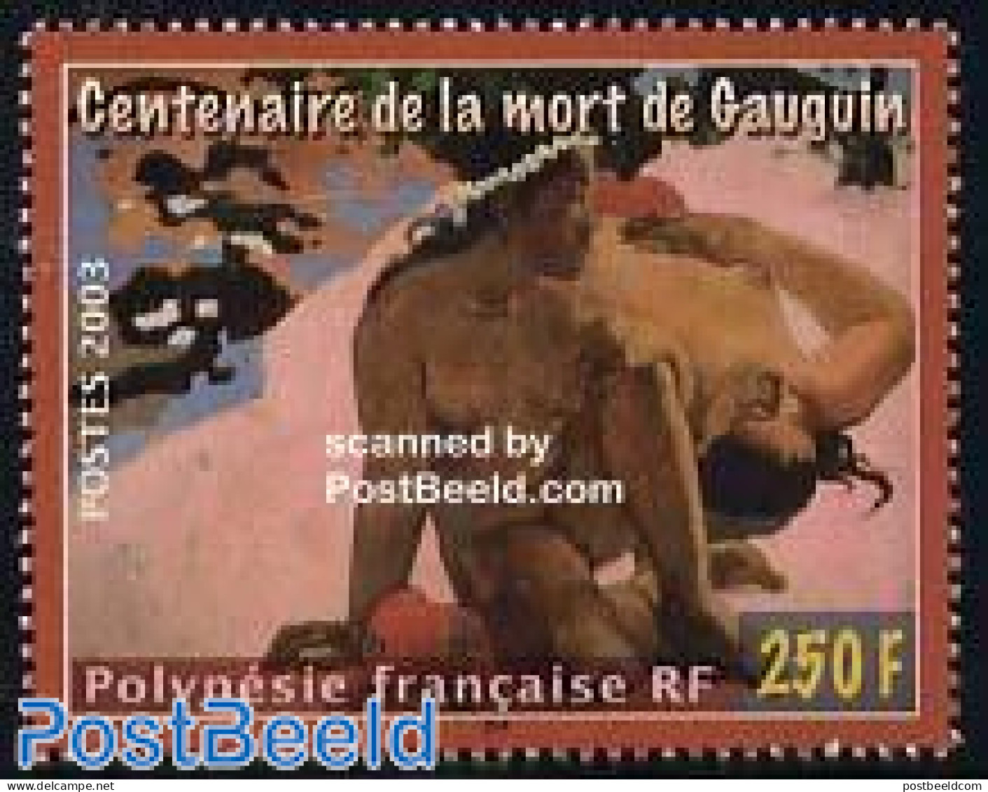 French Polynesia 2003 Paul Gaugin 1v, Mint NH, Art - Modern Art (1850-present) - Paintings - Paul Gauguin - Unused Stamps