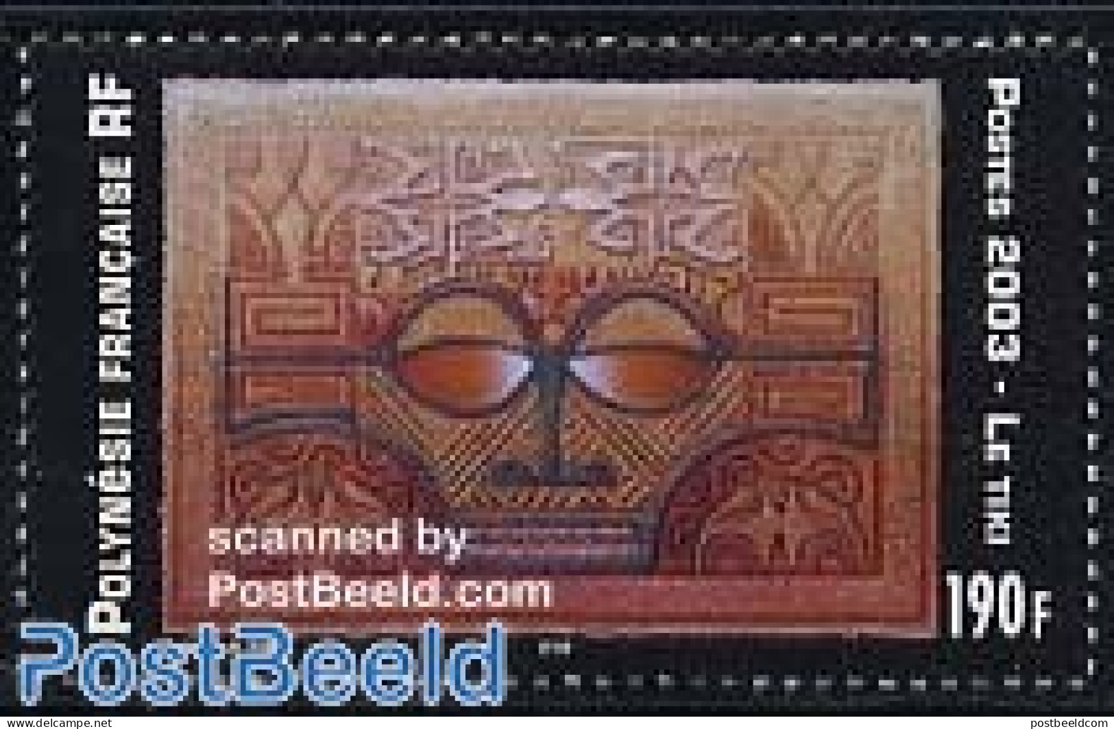 French Polynesia 2003 Tiki 1v, Mint NH, Art - Handicrafts - Neufs