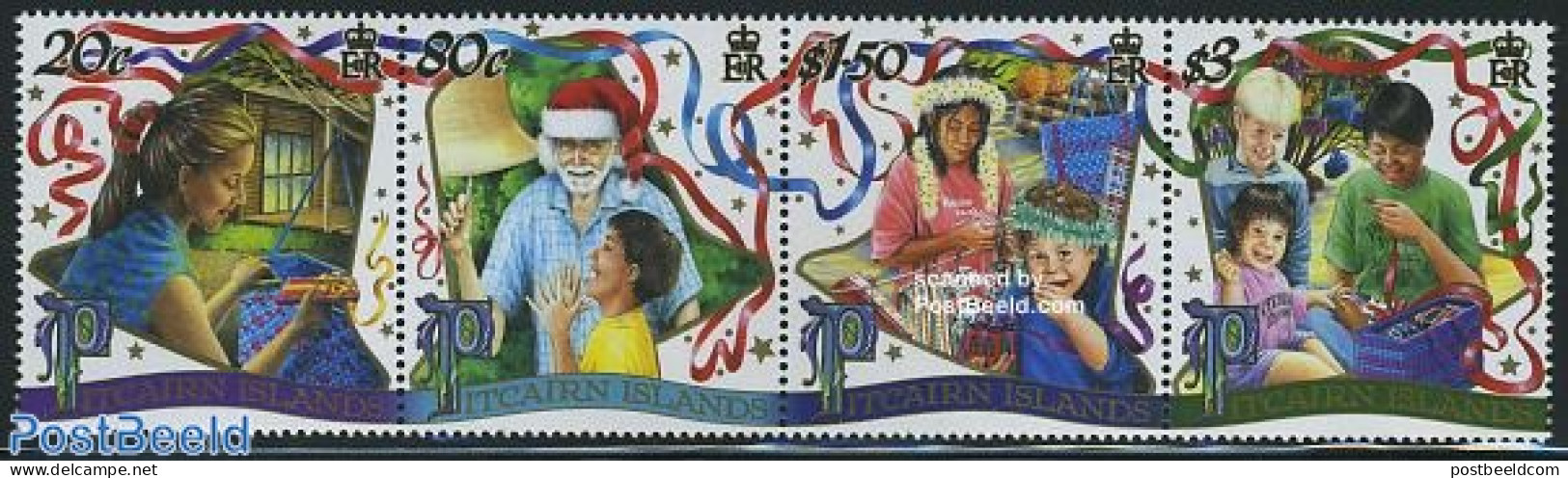 Pitcairn Islands 2000 Christmas 4v [:::], Mint NH, Religion - Christmas - Kerstmis