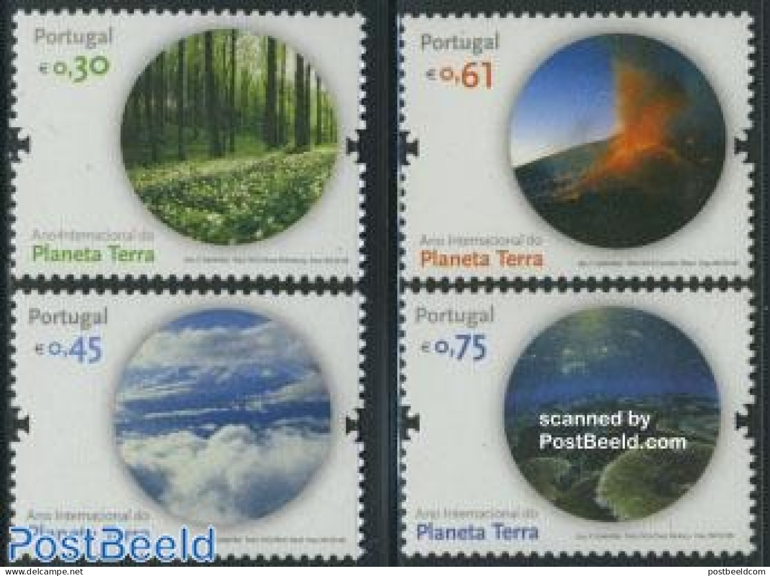 Portugal 2008 Int. Year Of Planet Earth 4v, Mint NH, Nature - Environment - Unused Stamps