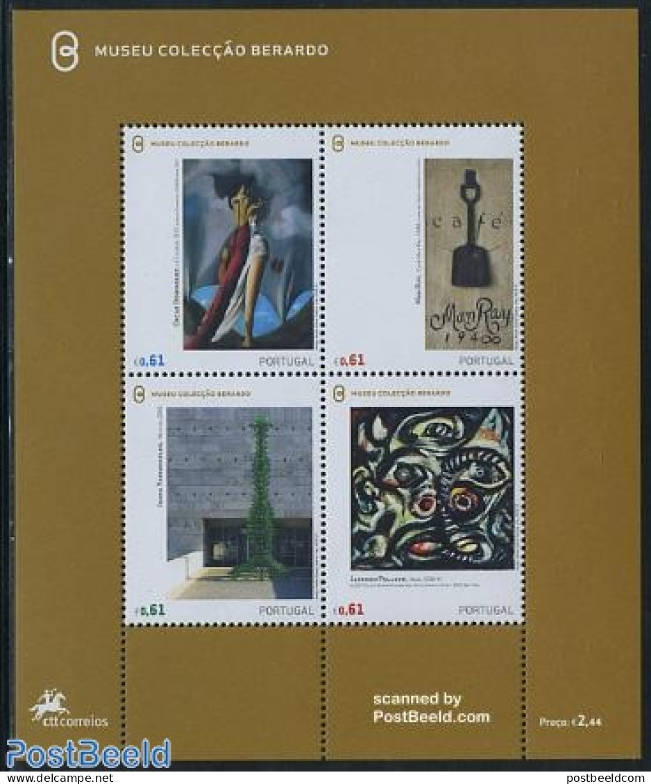 Portugal 2007 Berardo Museum 4v M/s, Mint NH, Art - Modern Art (1850-present) - Paintings - Unused Stamps