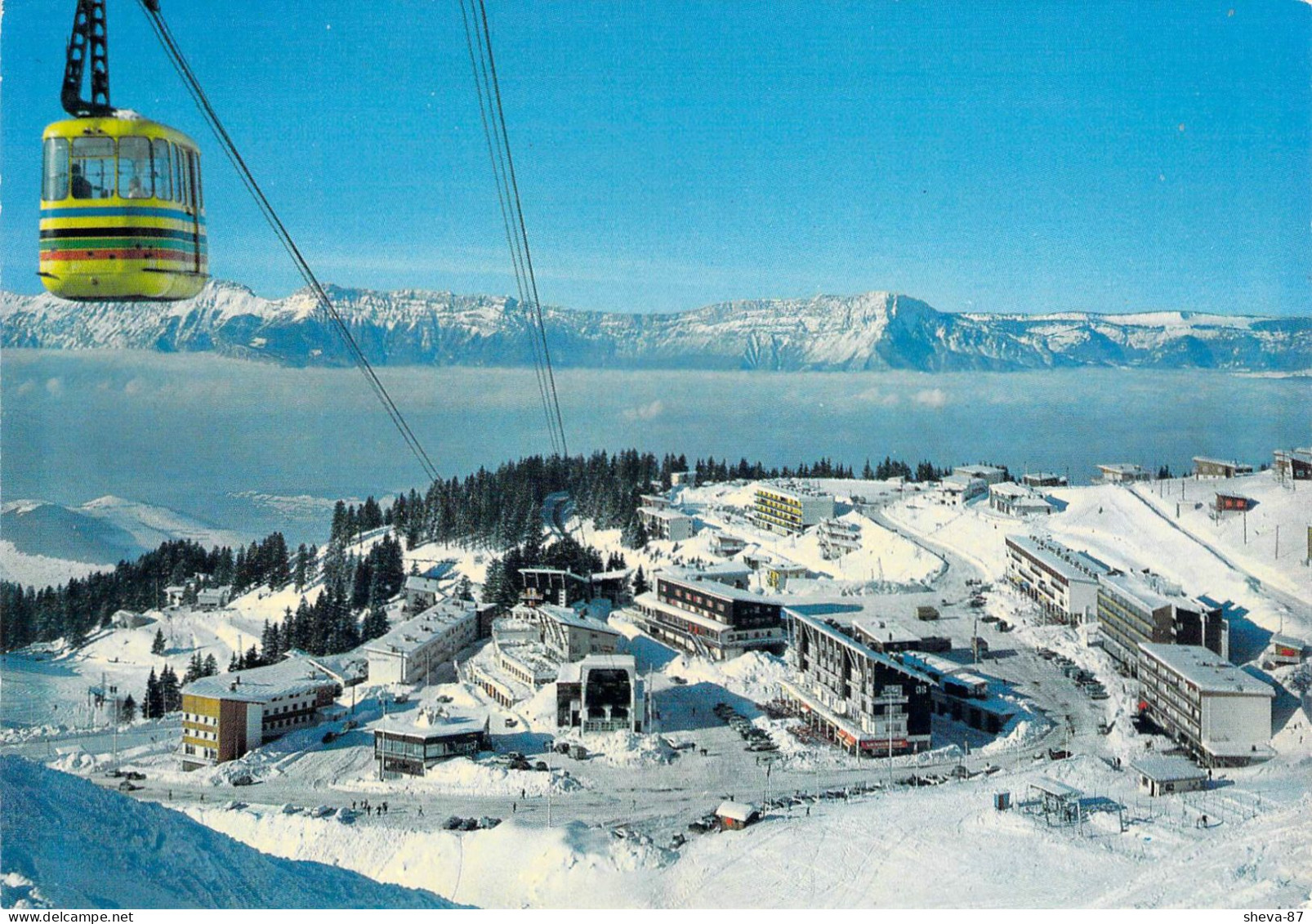 38 - Chamrousse - Vue Générale - Au Fond, Le Vercors - Chamrousse