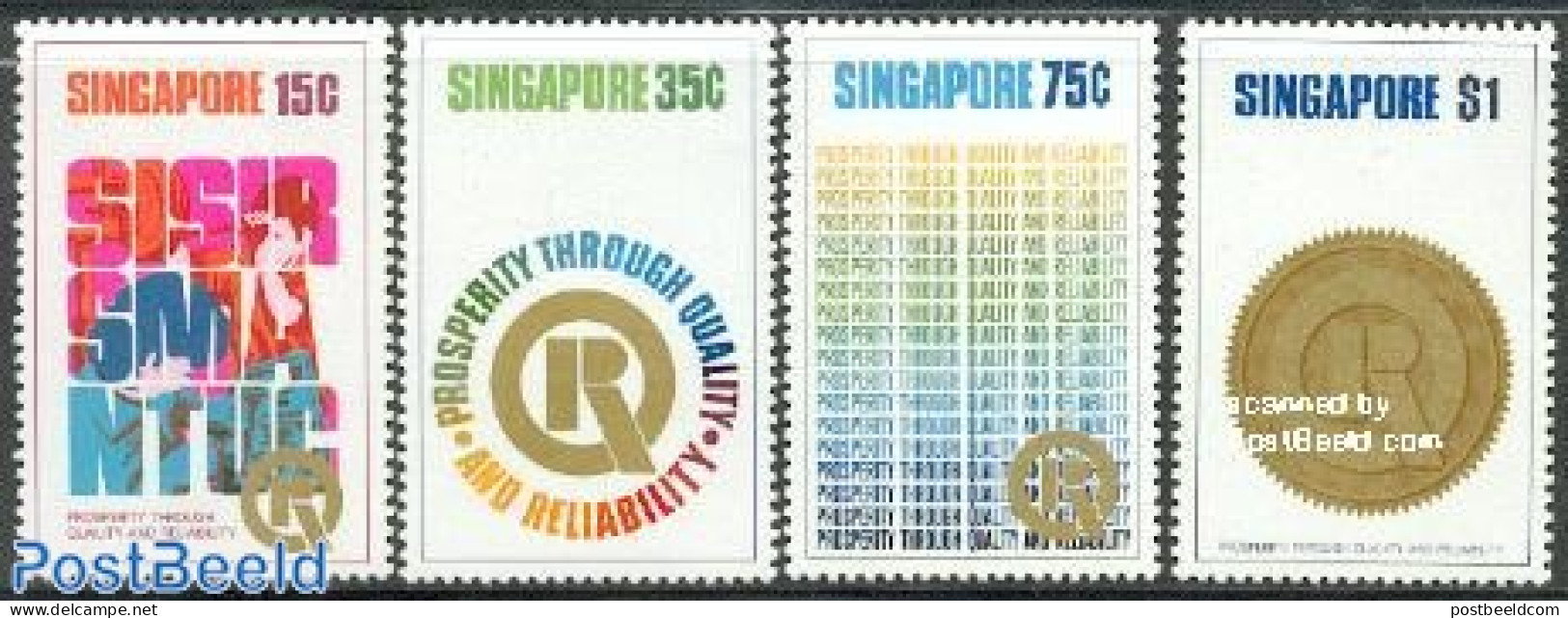 Singapore 1973 Welfare 4v, Mint NH - Autres & Non Classés