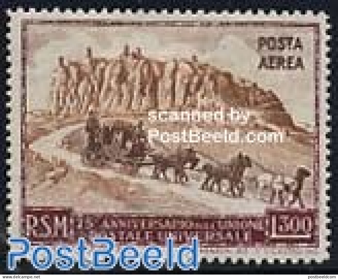 San Marino 1951 75 Years UPU 1v, Mint NH, Nature - Transport - Horses - U.P.U. - Coaches - Unused Stamps