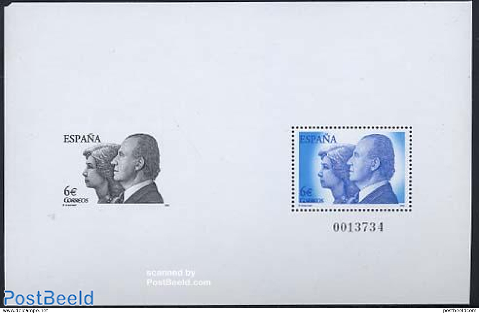 Spain 2004 Stamp Exposition S/s, Mint NH, History - Kings & Queens (Royalty) - Neufs